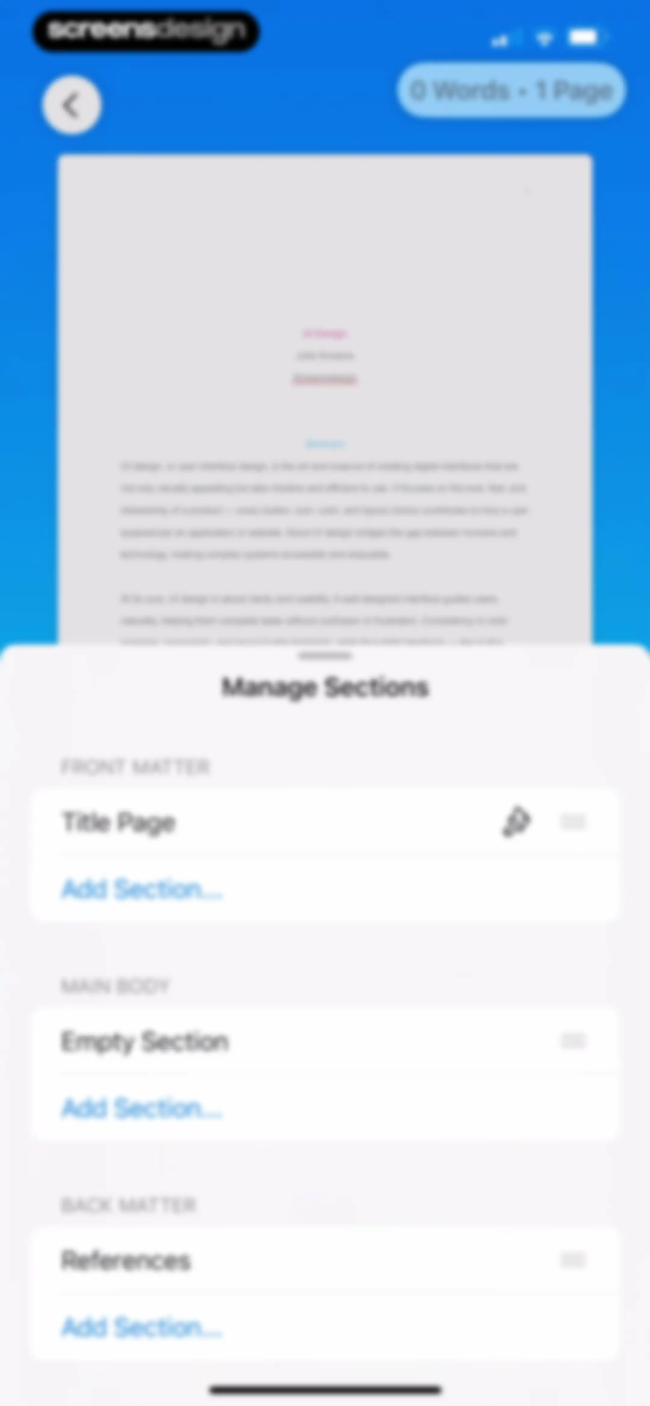 Essayist: Academic Writing App screen 44