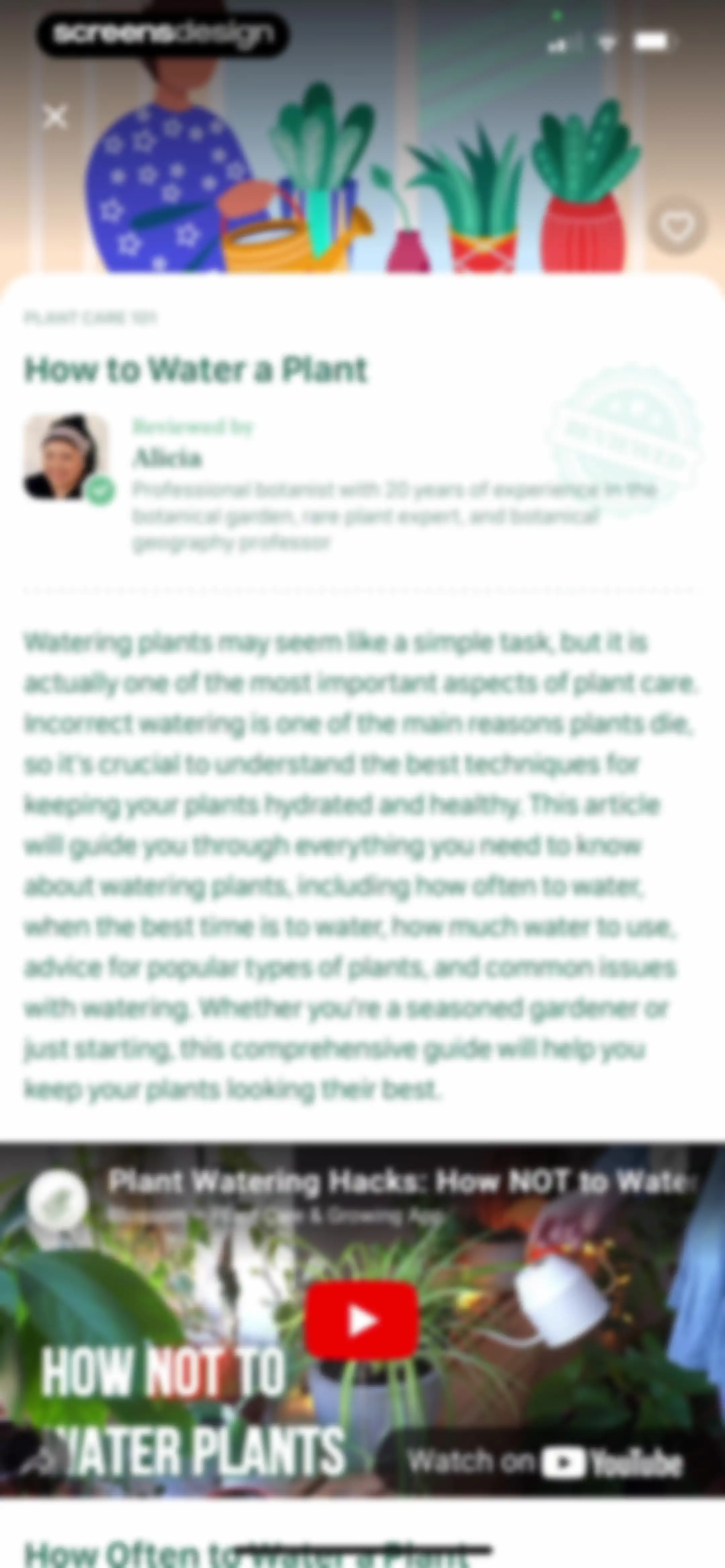 Blossom - Plant Care Guide screen 192