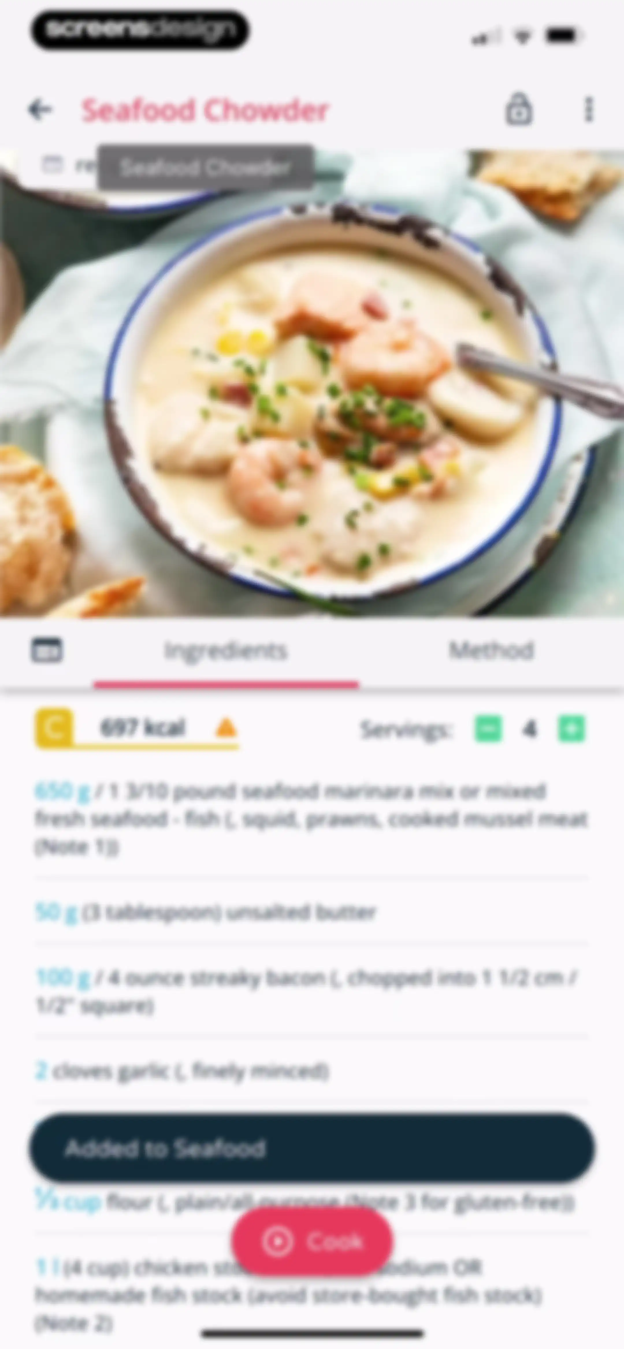 Stashcook: Recipe Keeper screen 111