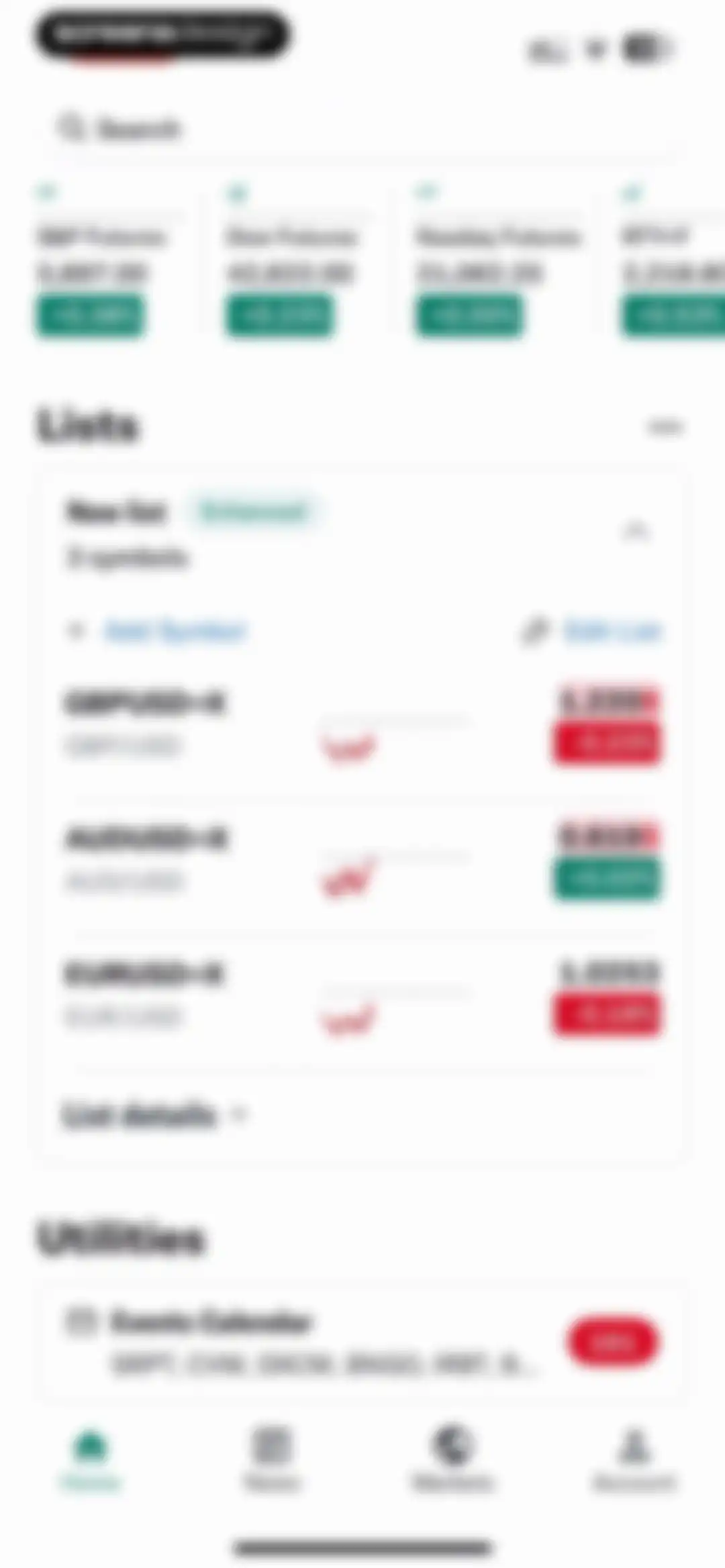 Yahoo Finance: Stocks, Markets screen 16