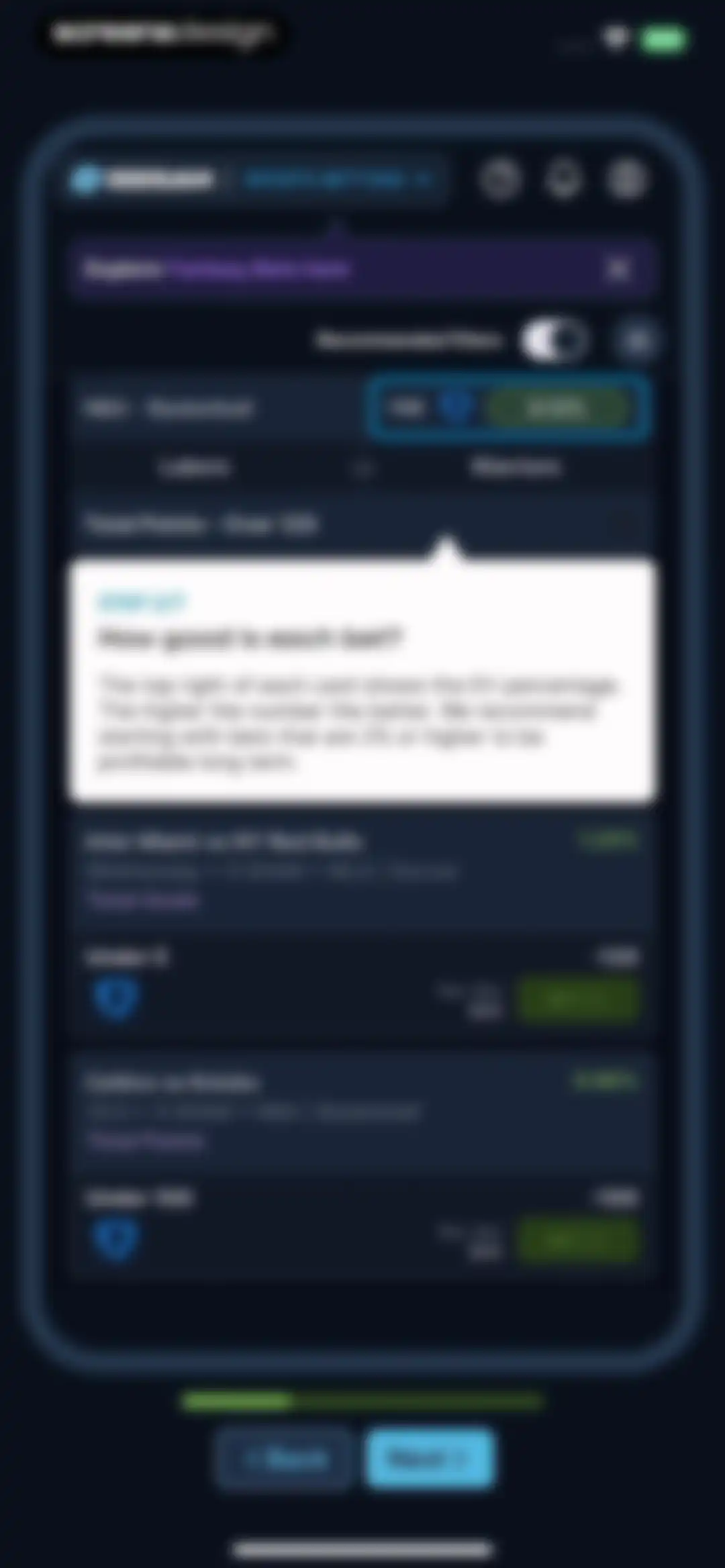 OddsJam: Sharp Sports Betting screen 17