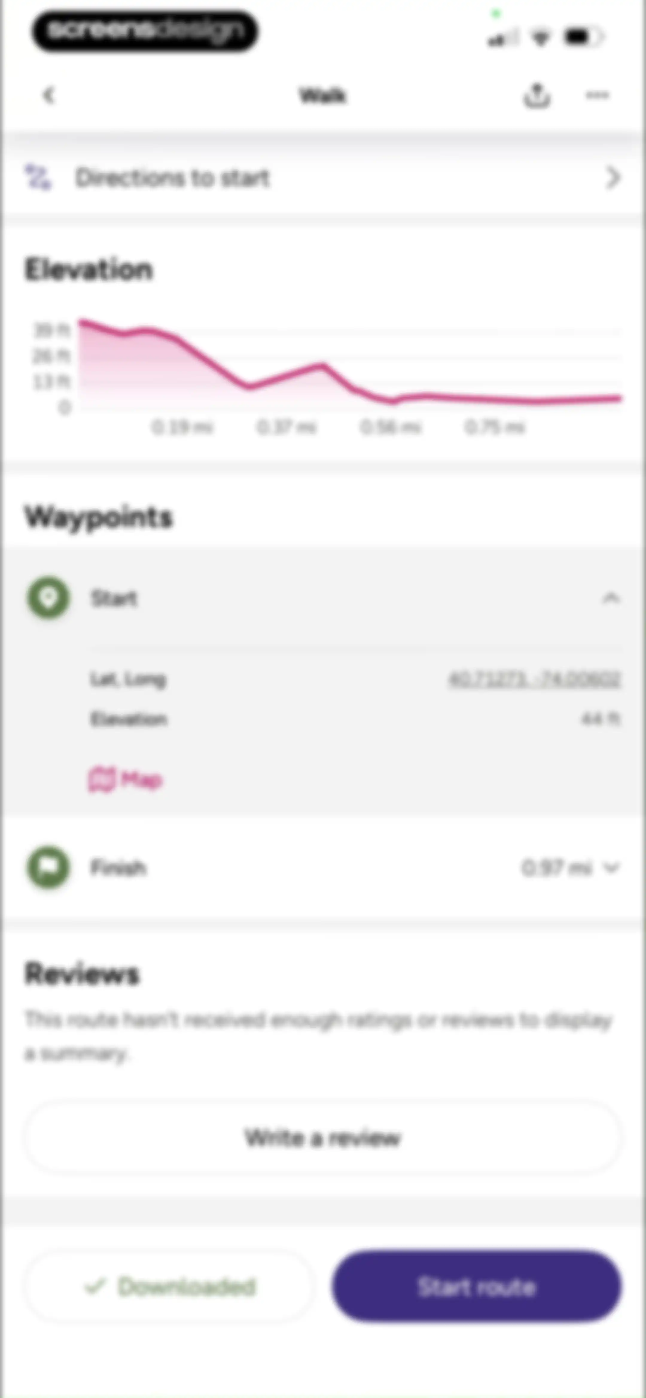 OS Maps: Walk, Hike, Run, Bike screen 87