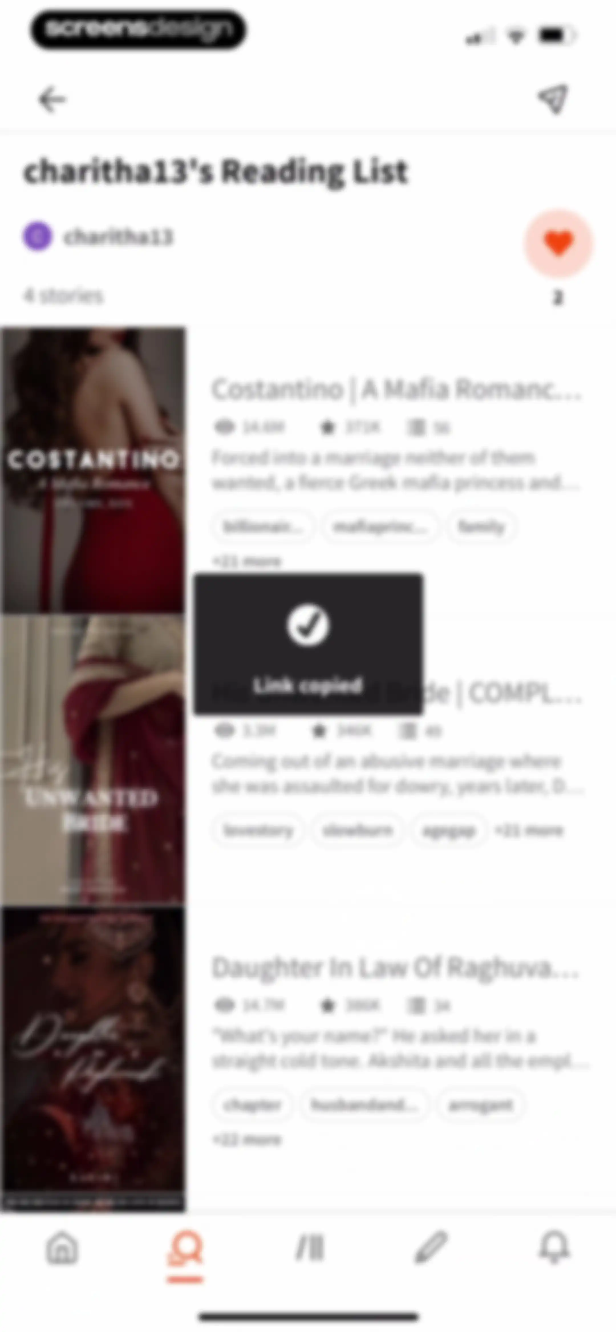 Wattpad - Read & Write Stories screen 110