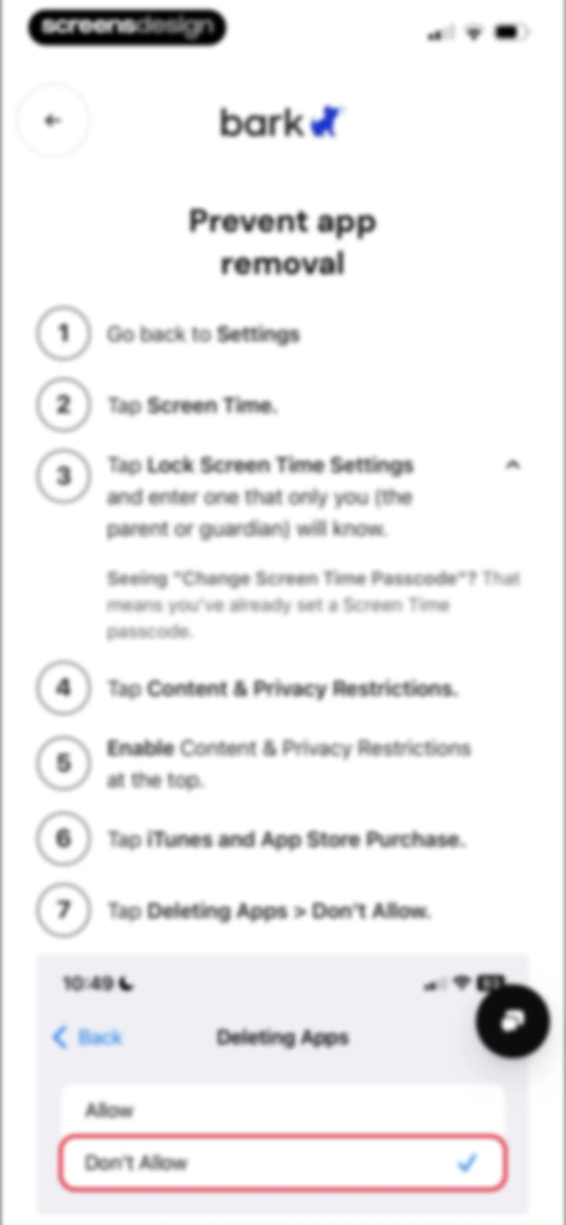 Bark - Parental Controls screen 51