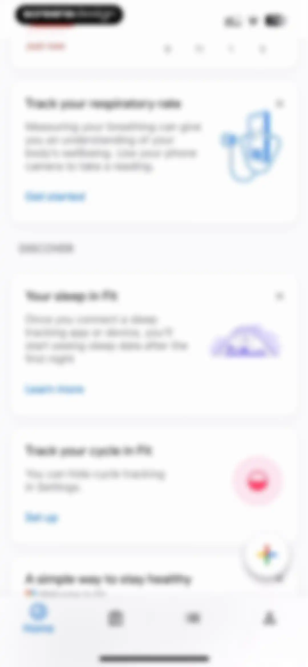 Google Fit: Activity Tracker screen 50