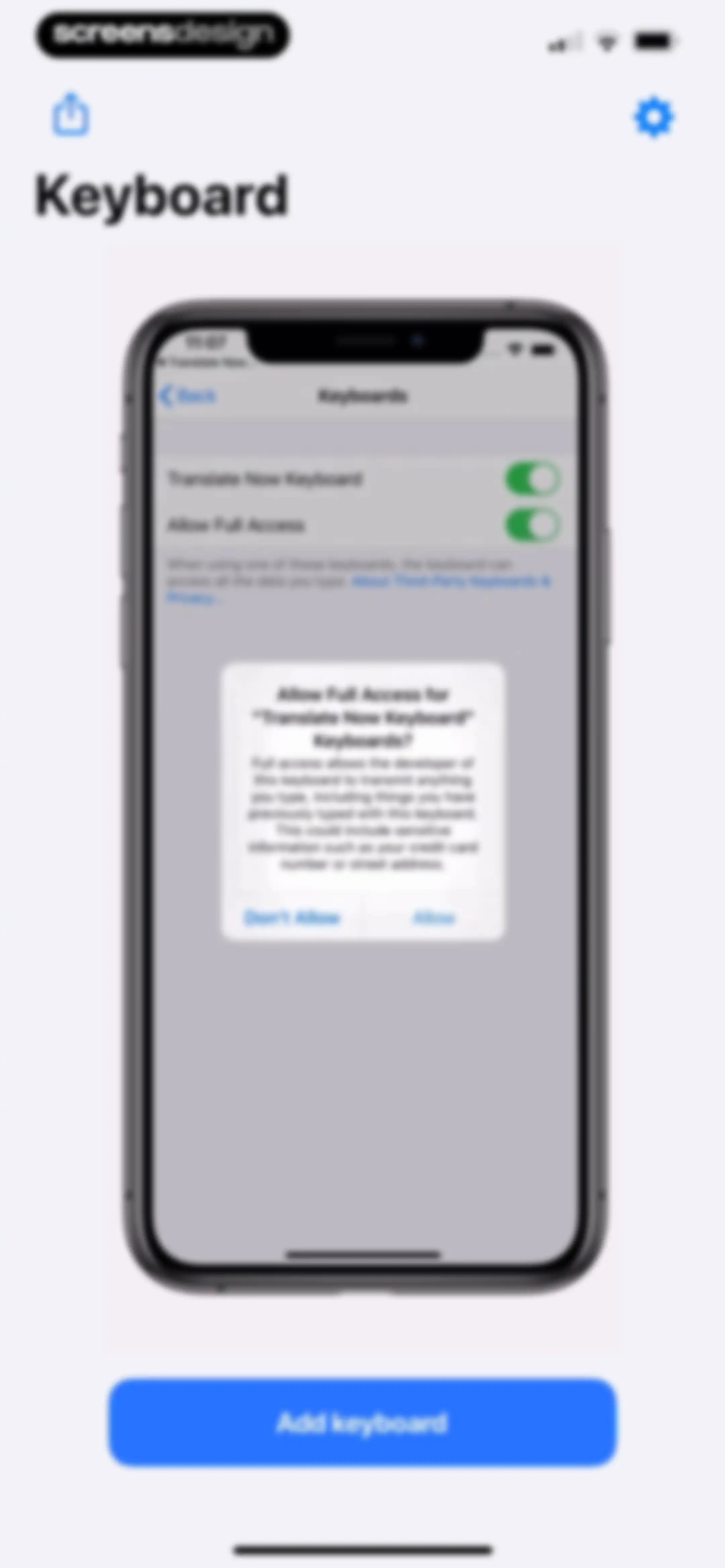 Translator Keyboard - Language screen 10
