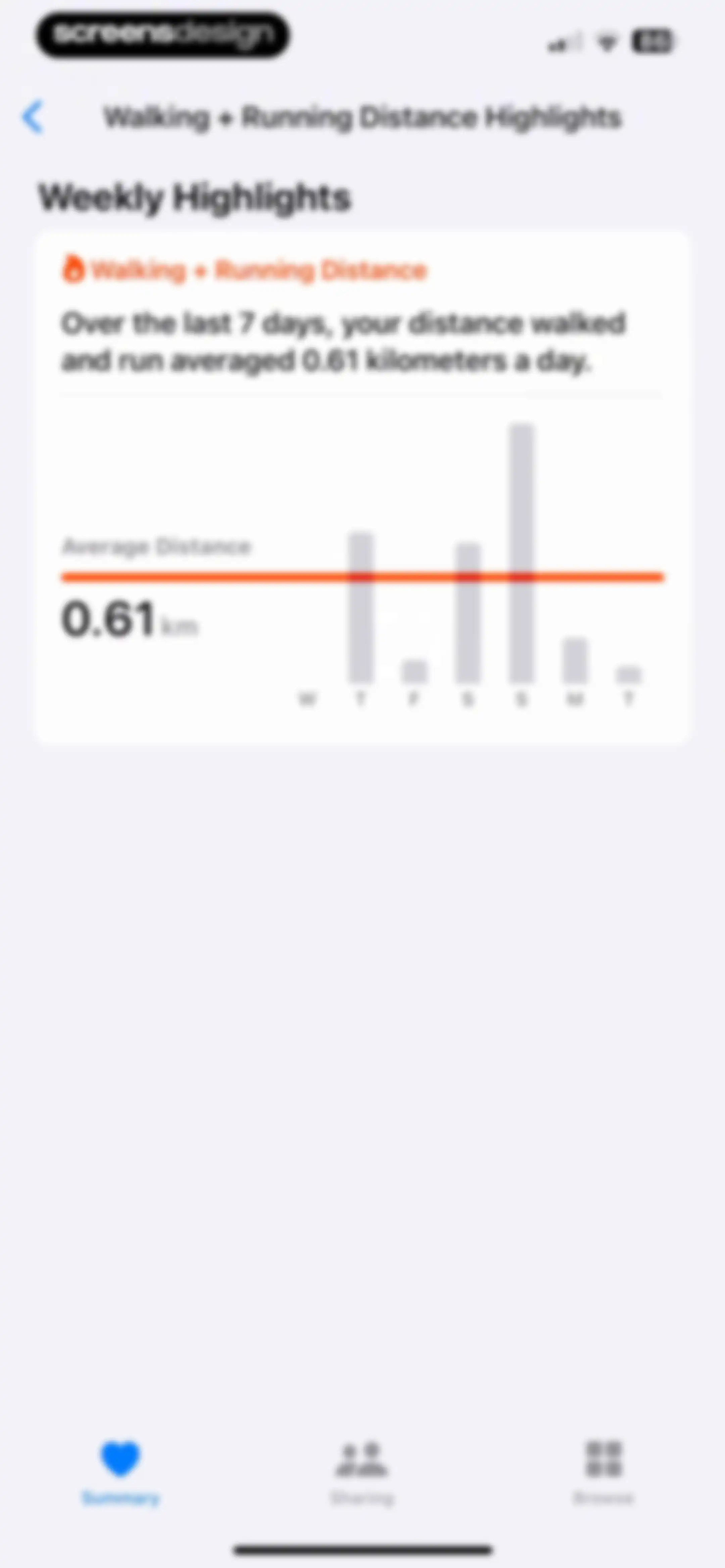 Apple Health screen 30