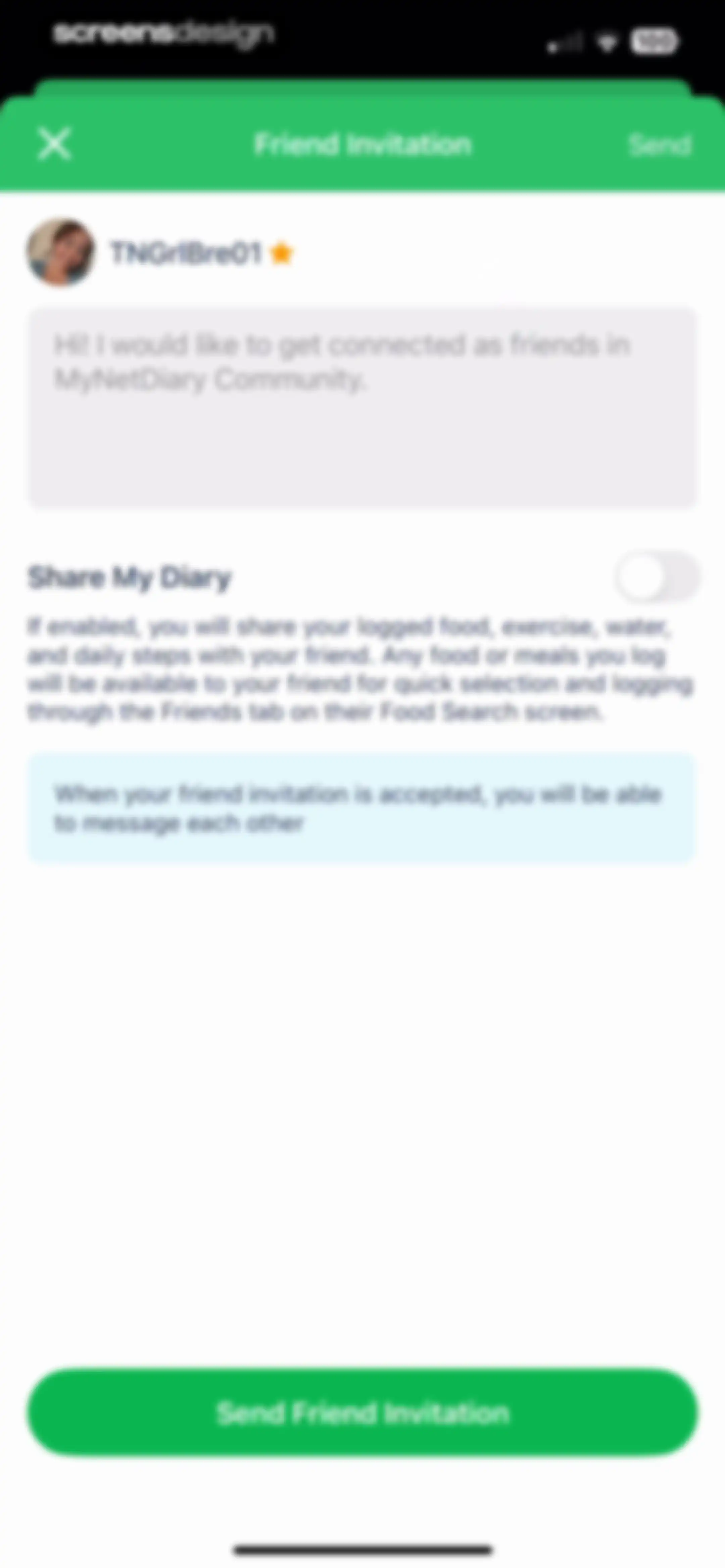 Calorie Counter - MyNetDiary screen 229