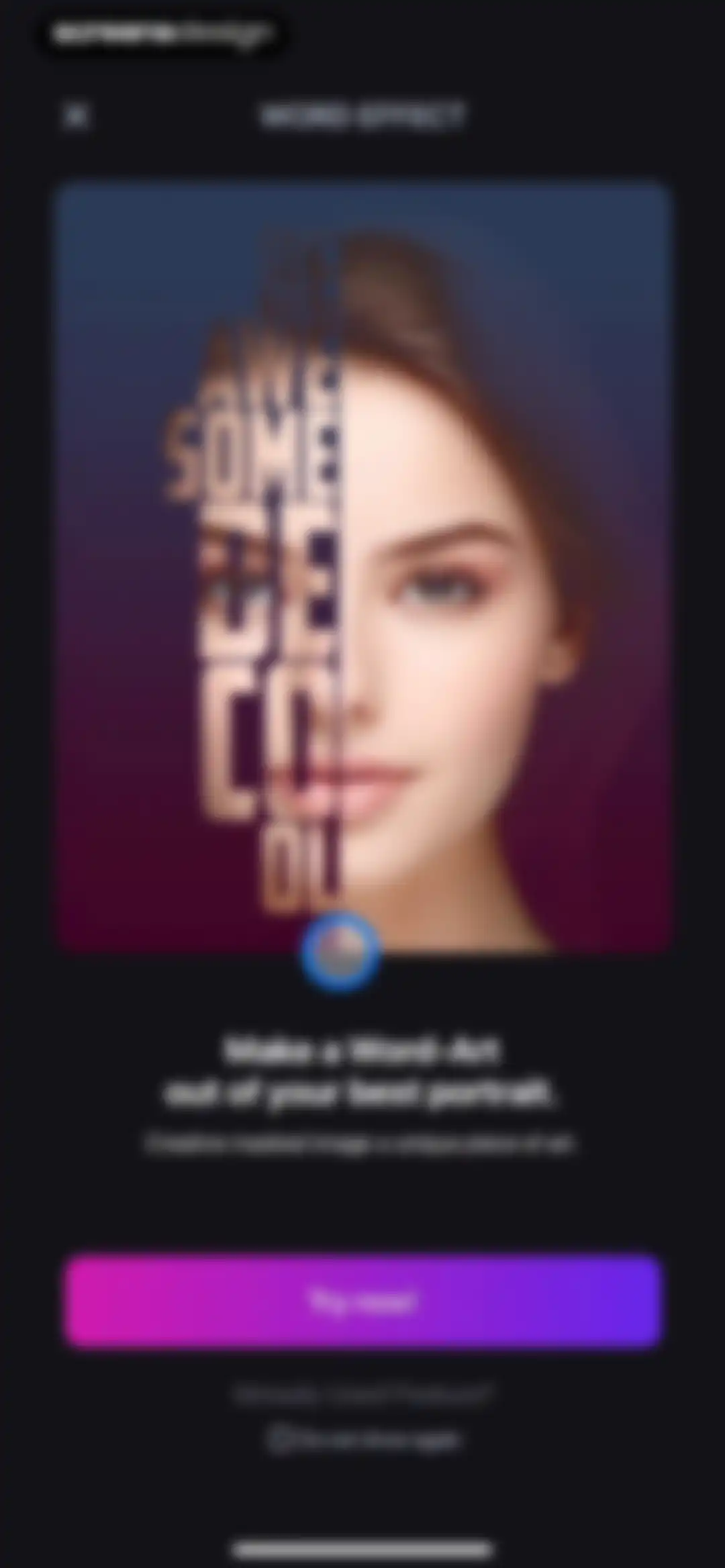 Edit Up: AI Photo Video Editor screen 99