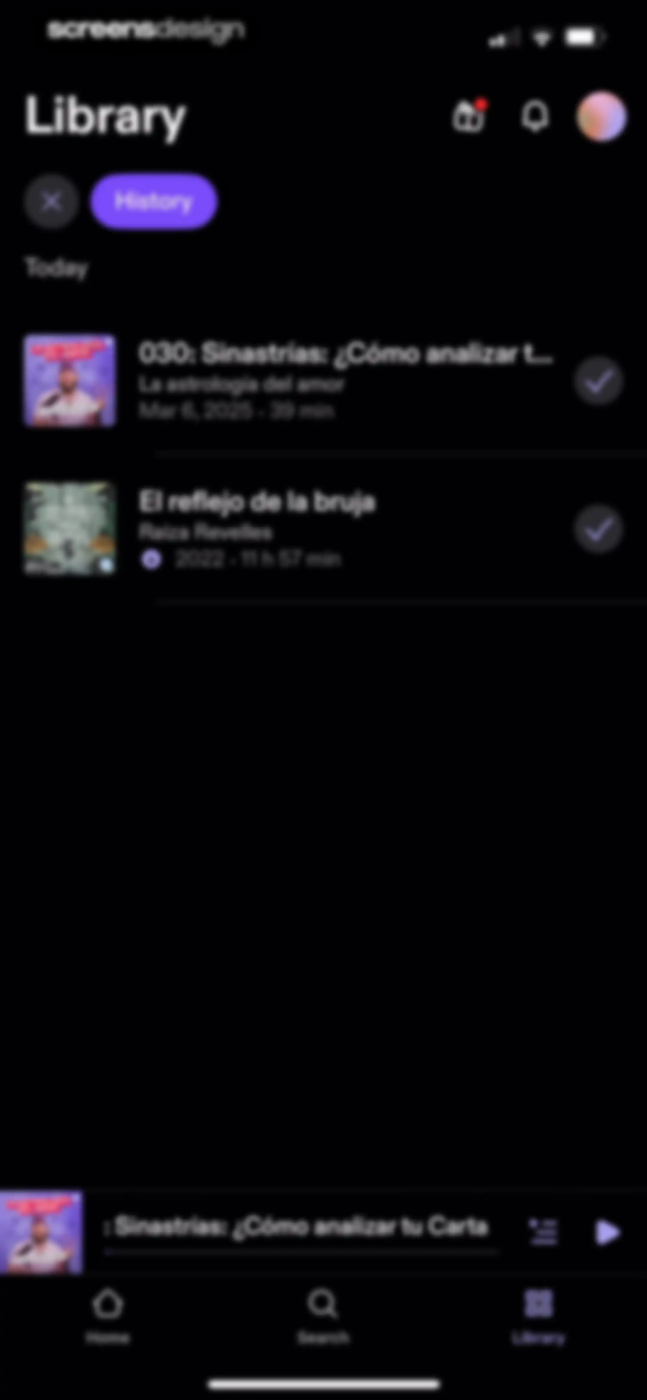 Podimo: Podcasts & audiobooks screen 93
