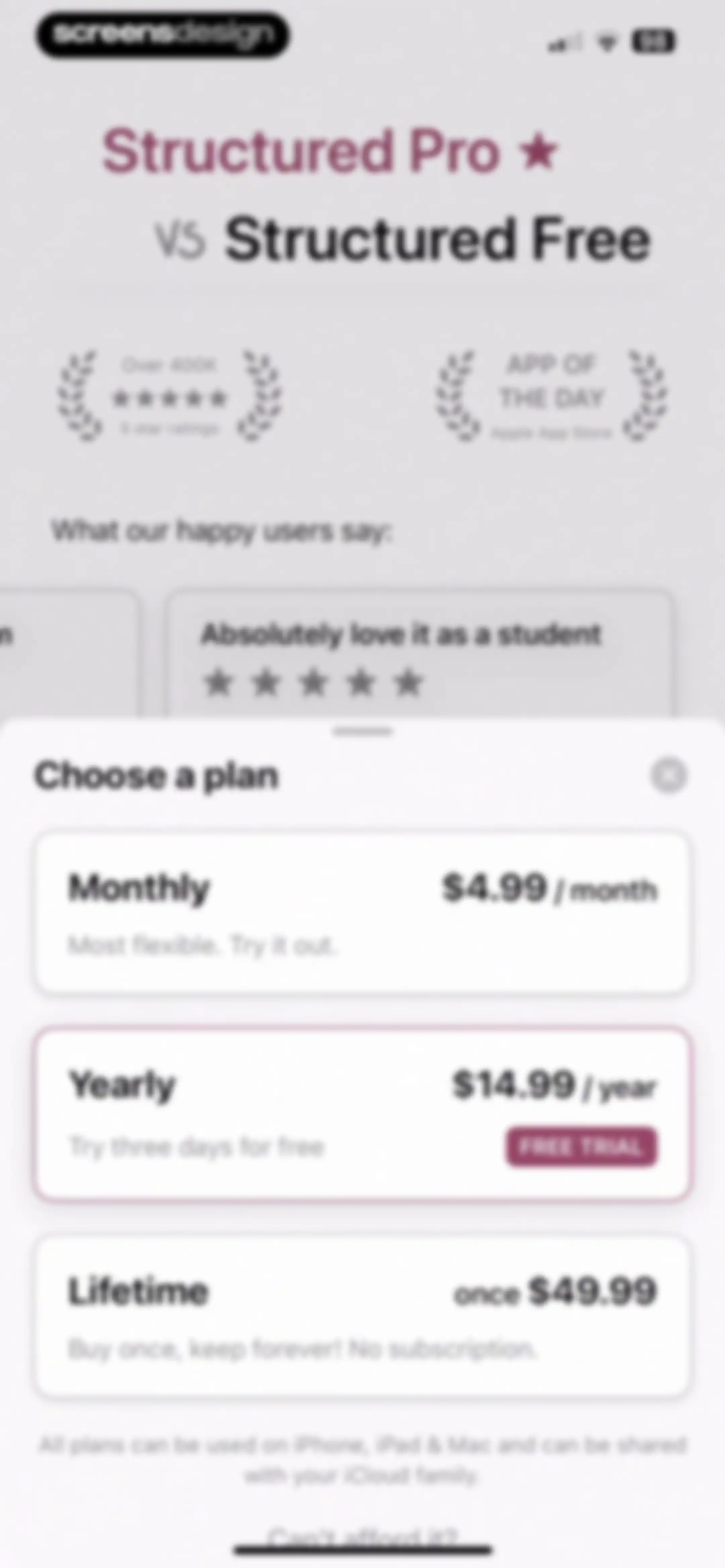 Structured: Daily Planner Todo screen 17