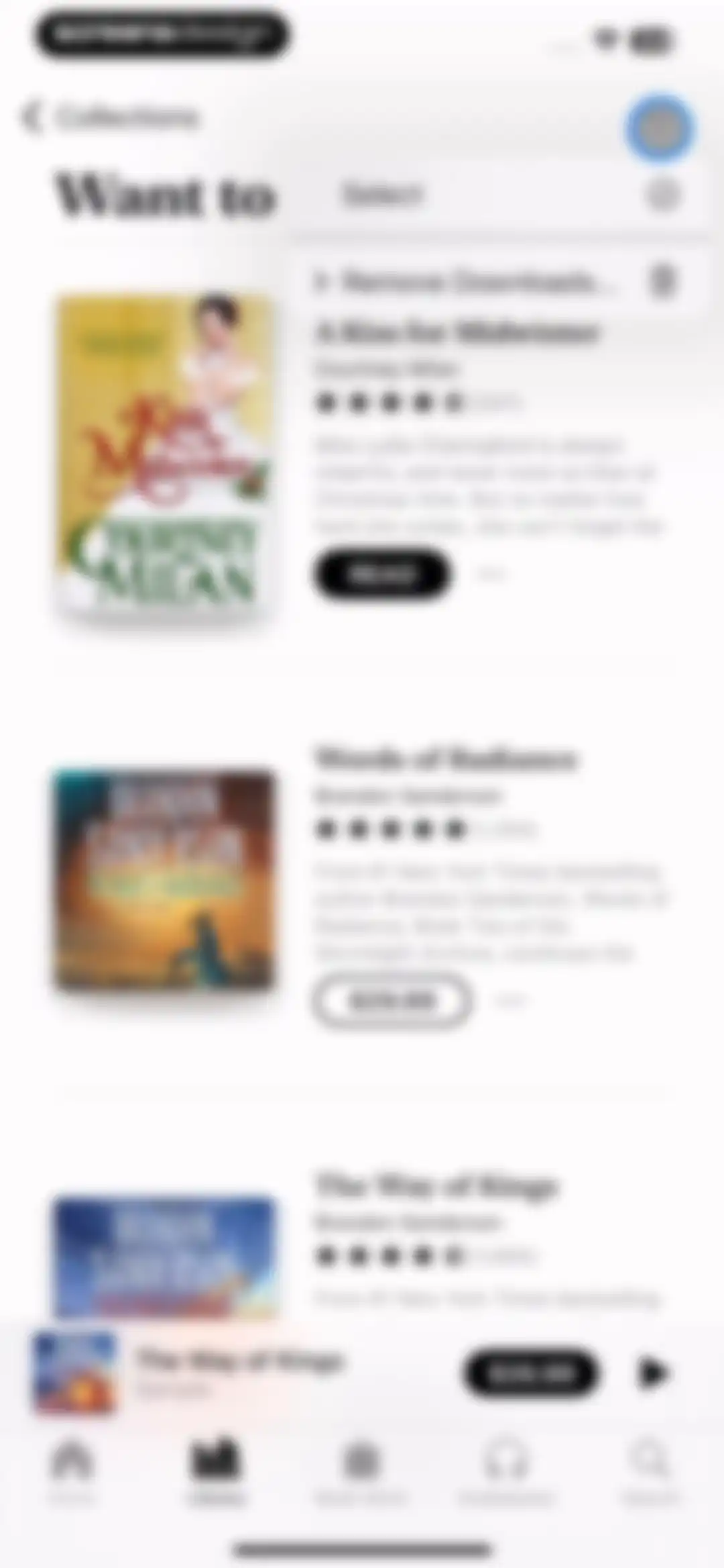 Apple Books screen 100