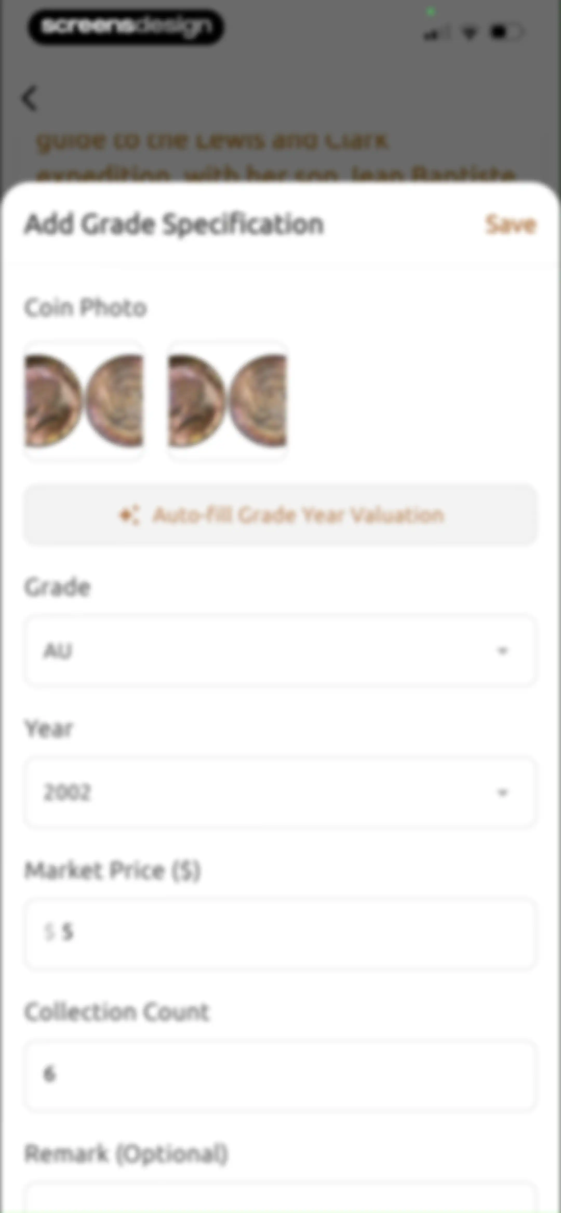 ChatCoin: Coin Identifier screen 28