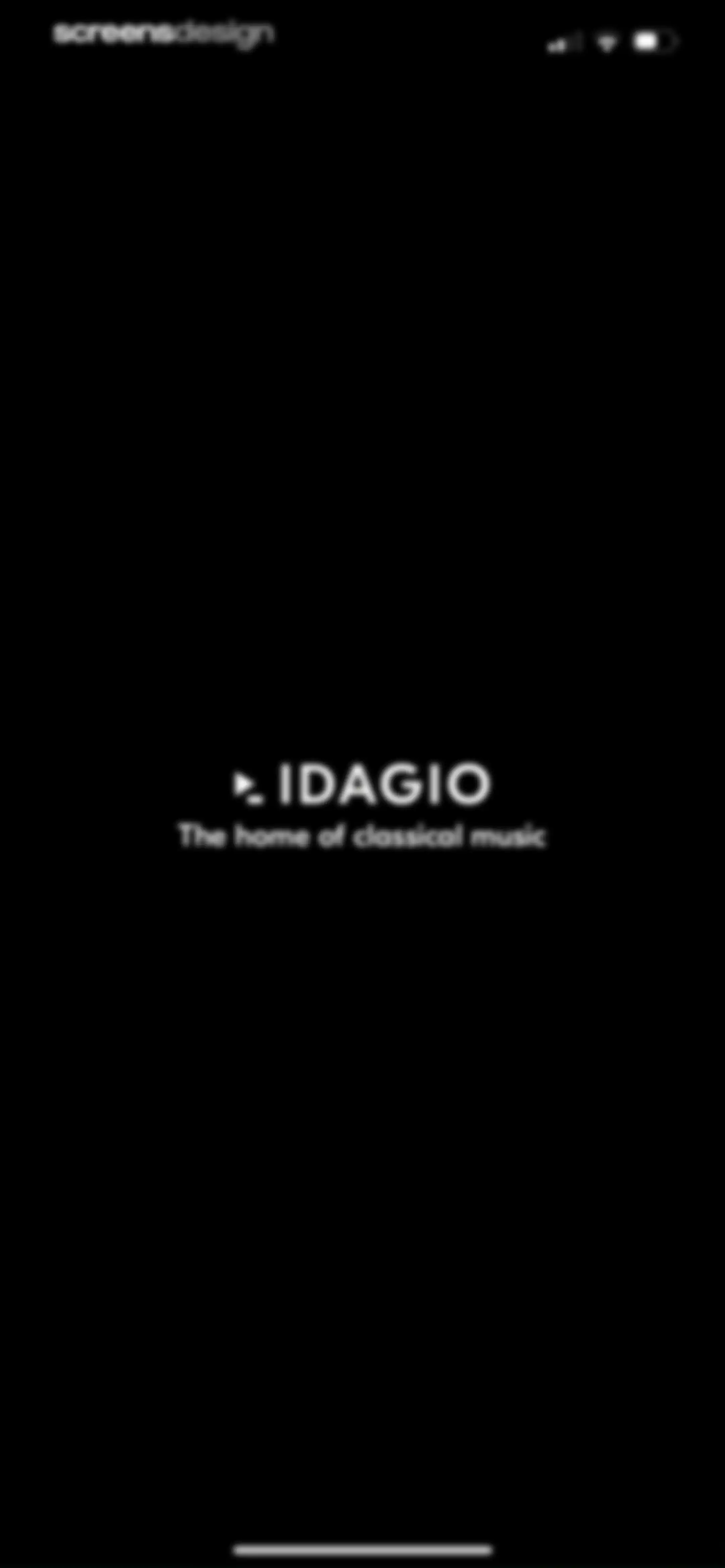 IDAGIO Stream Classical Music screen 1