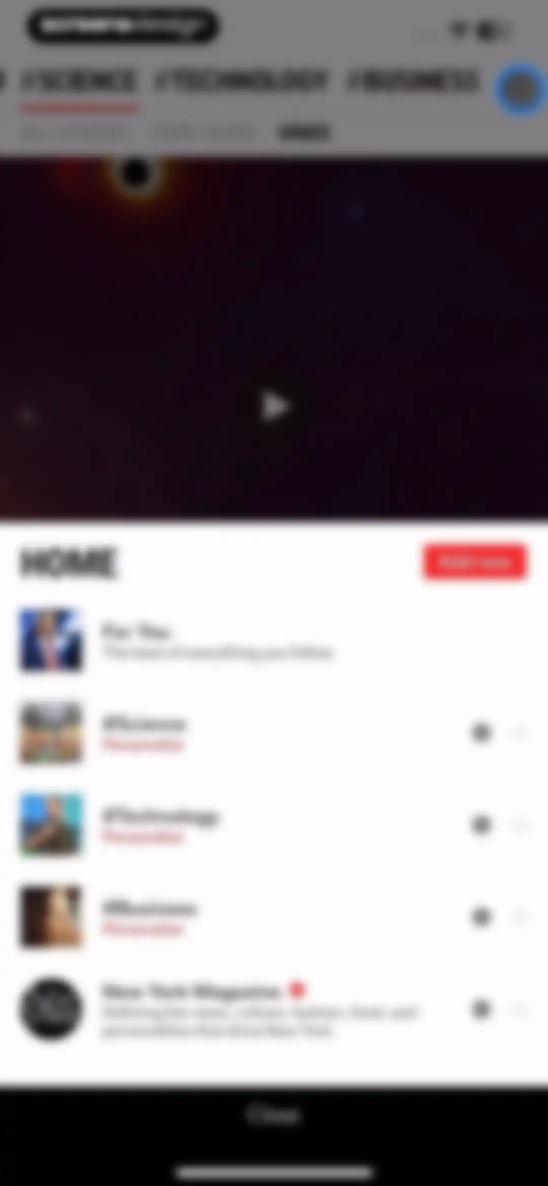 Flipboard: The Social Magazine screen 66