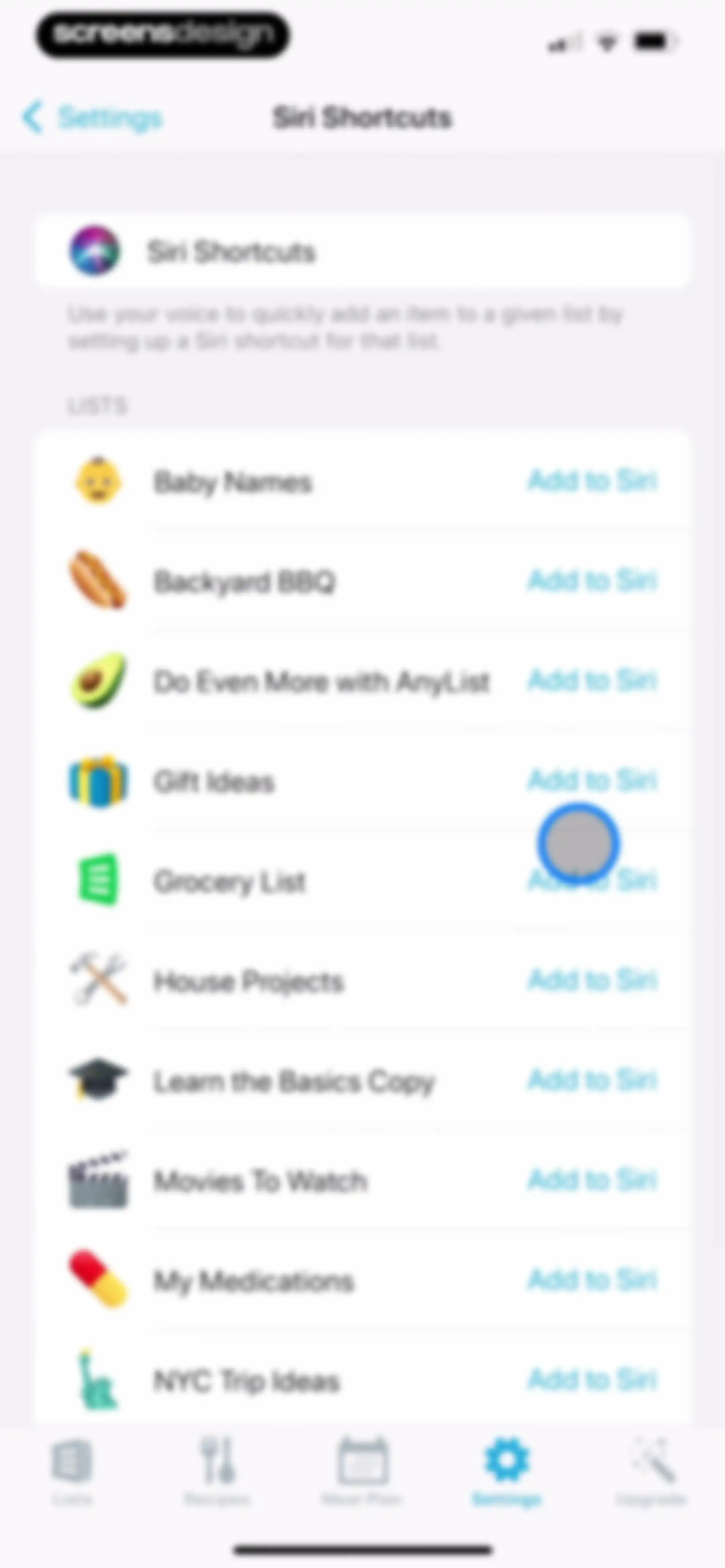AnyList: Grocery Shopping List screen 112
