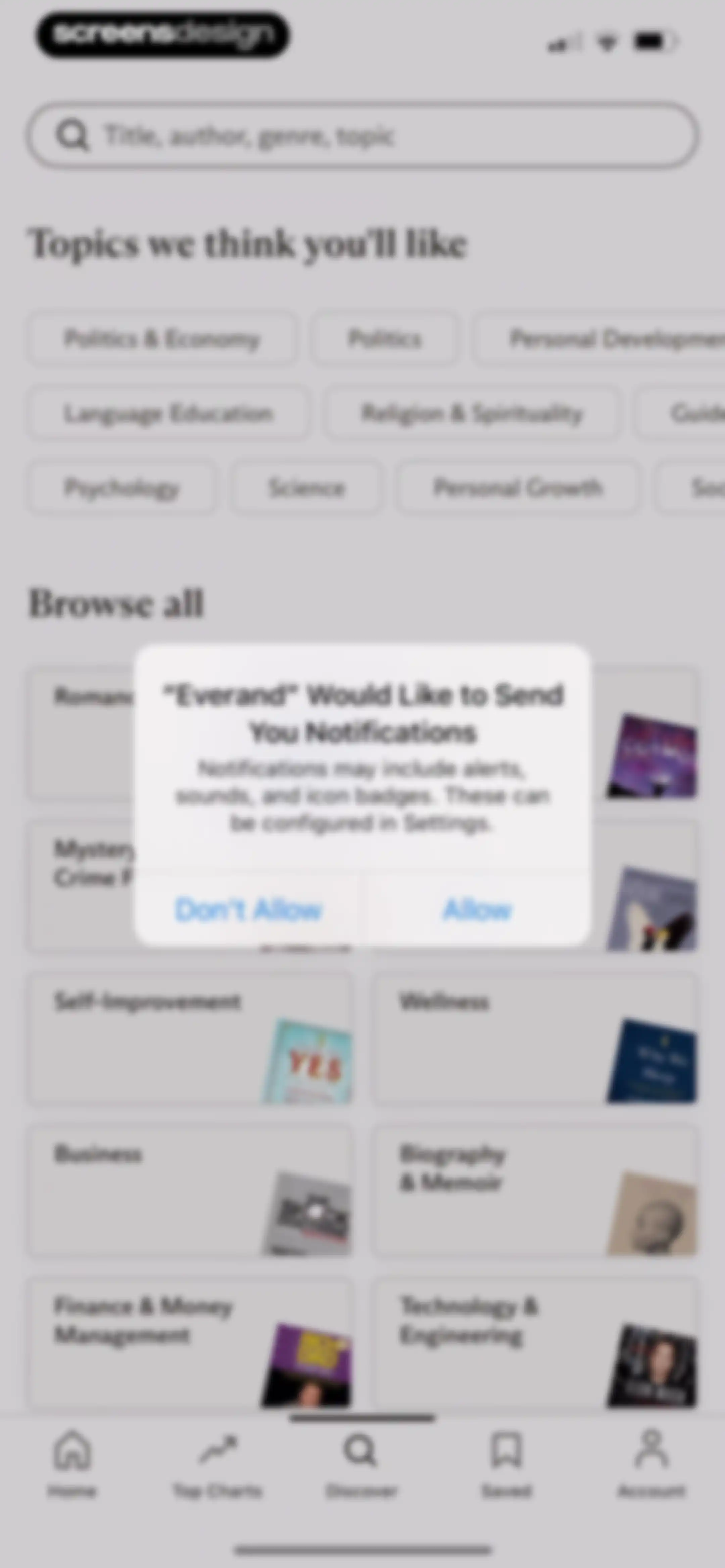 Everand: Audiobooks & Ebooks screen 131