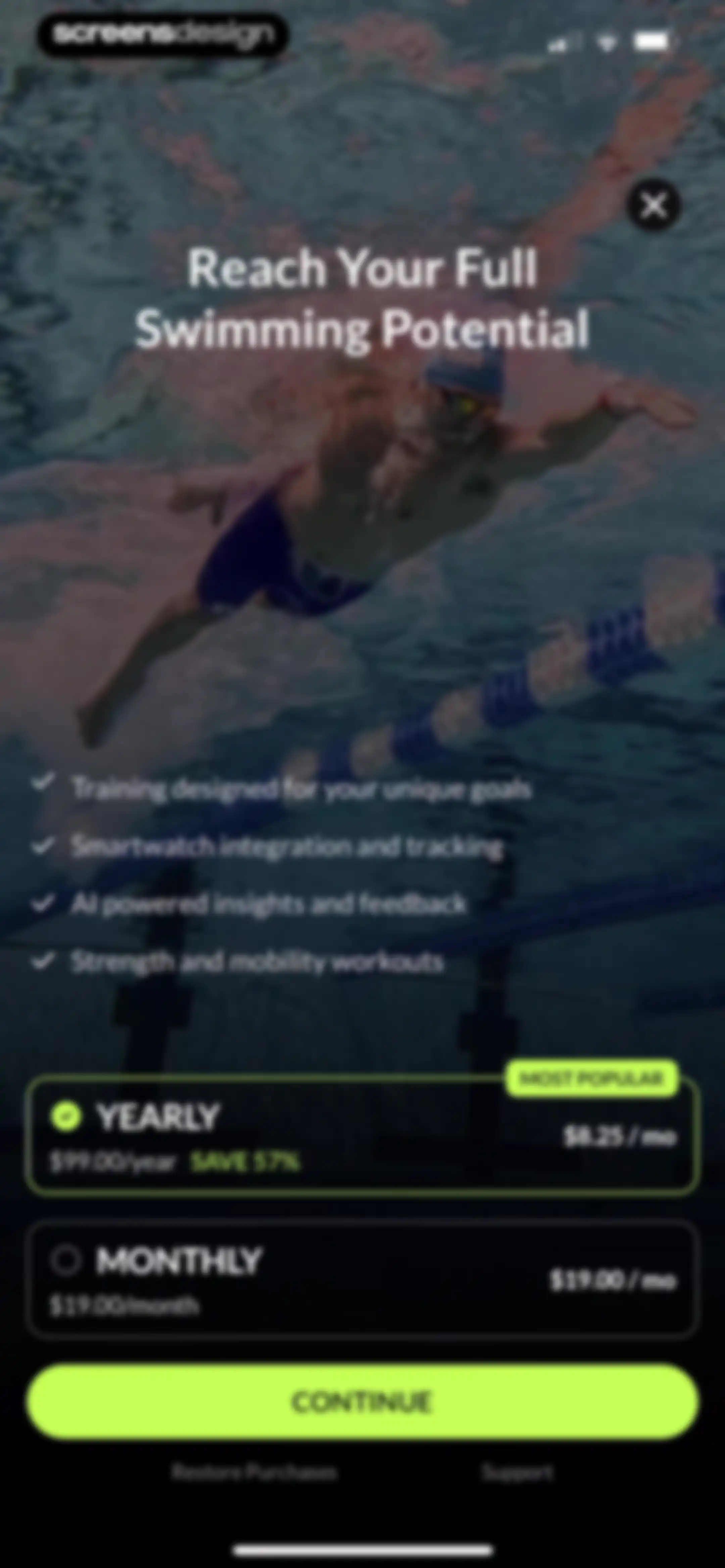 MySwimPro: #1 Swim Workout App screen 29