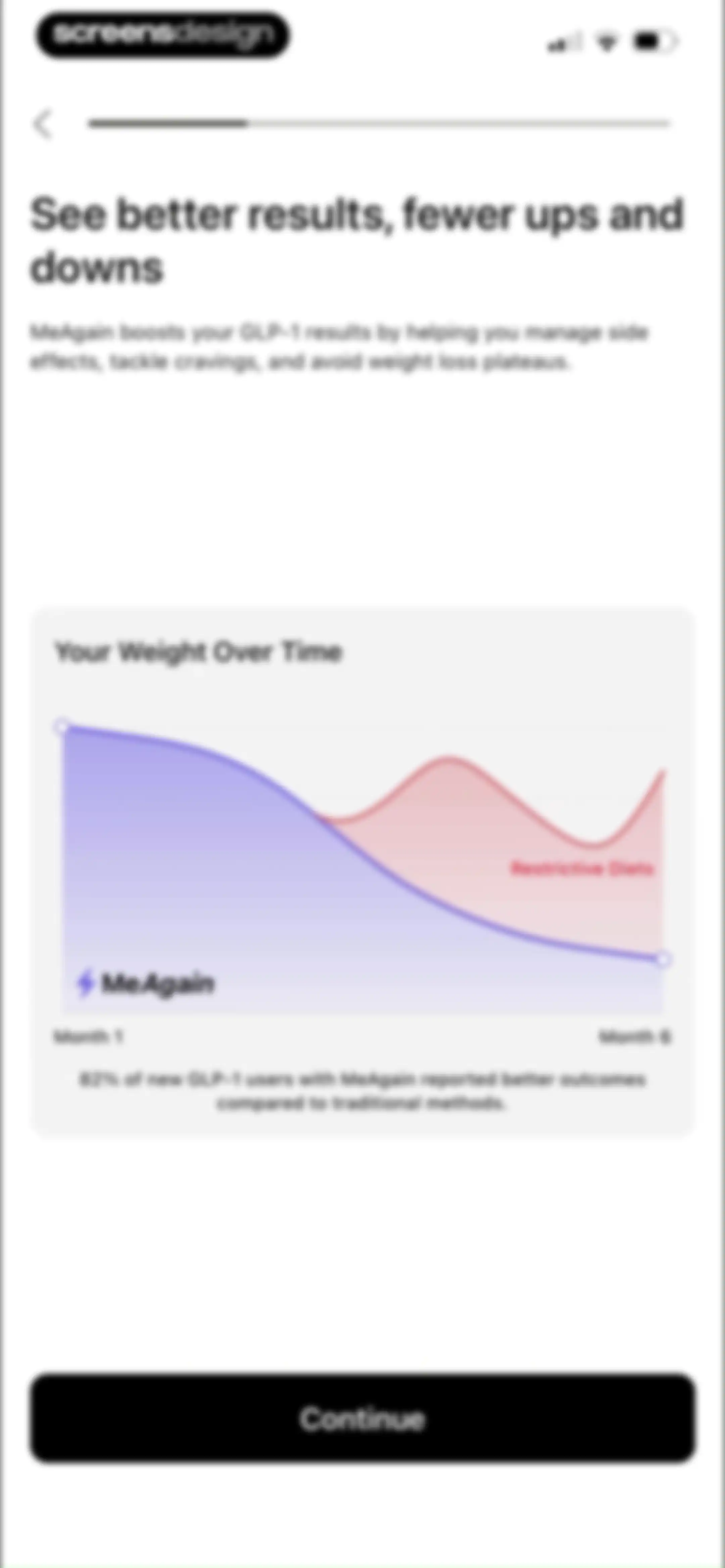 MeAgain: GLP-1 Tracker App screen 13