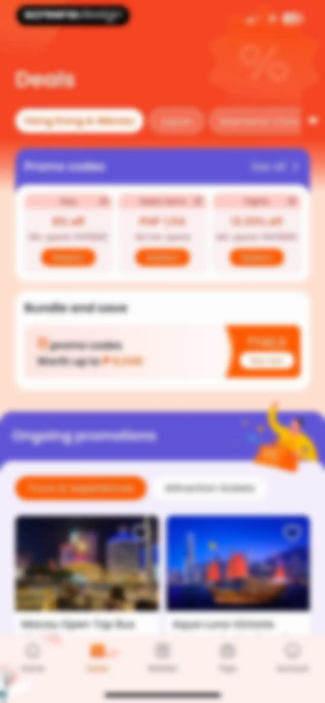 Klook: Travel & Activities screen 94