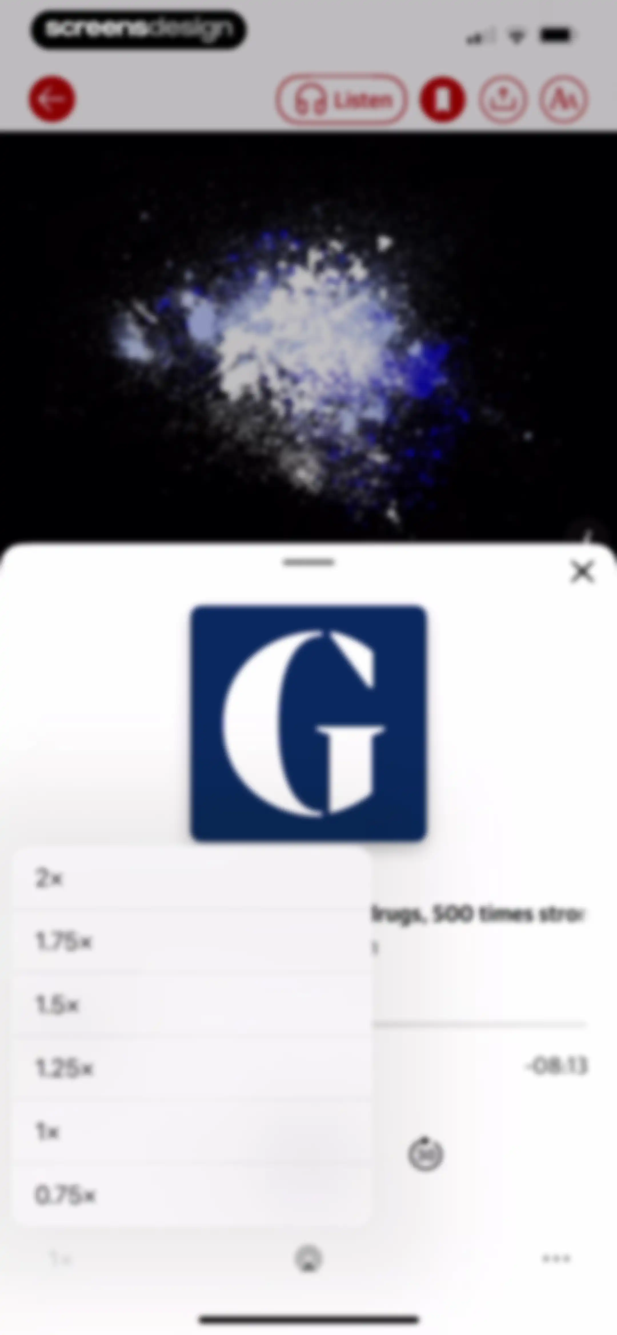 The Guardian - US & World News screen 25