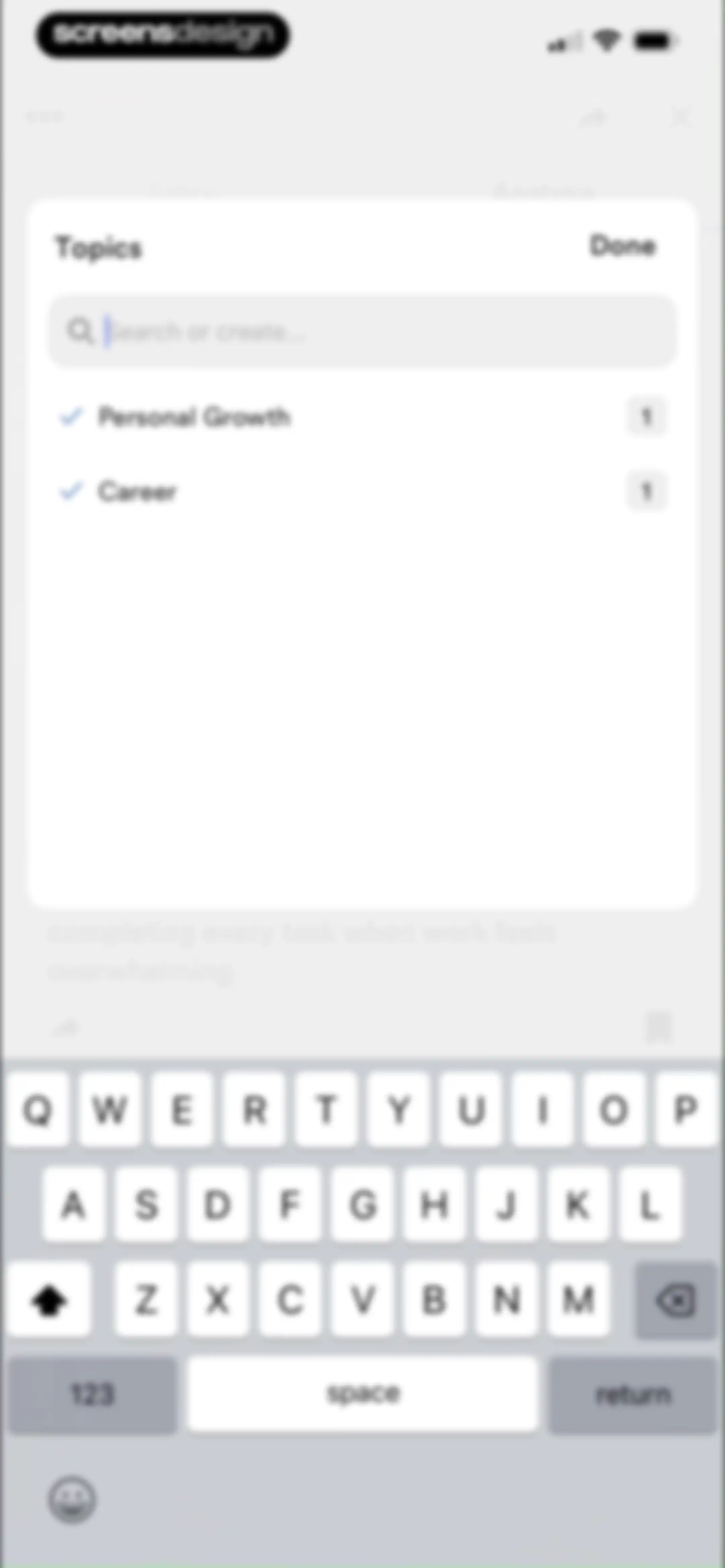 Rosebud: AI Journal & Diary screen 48
