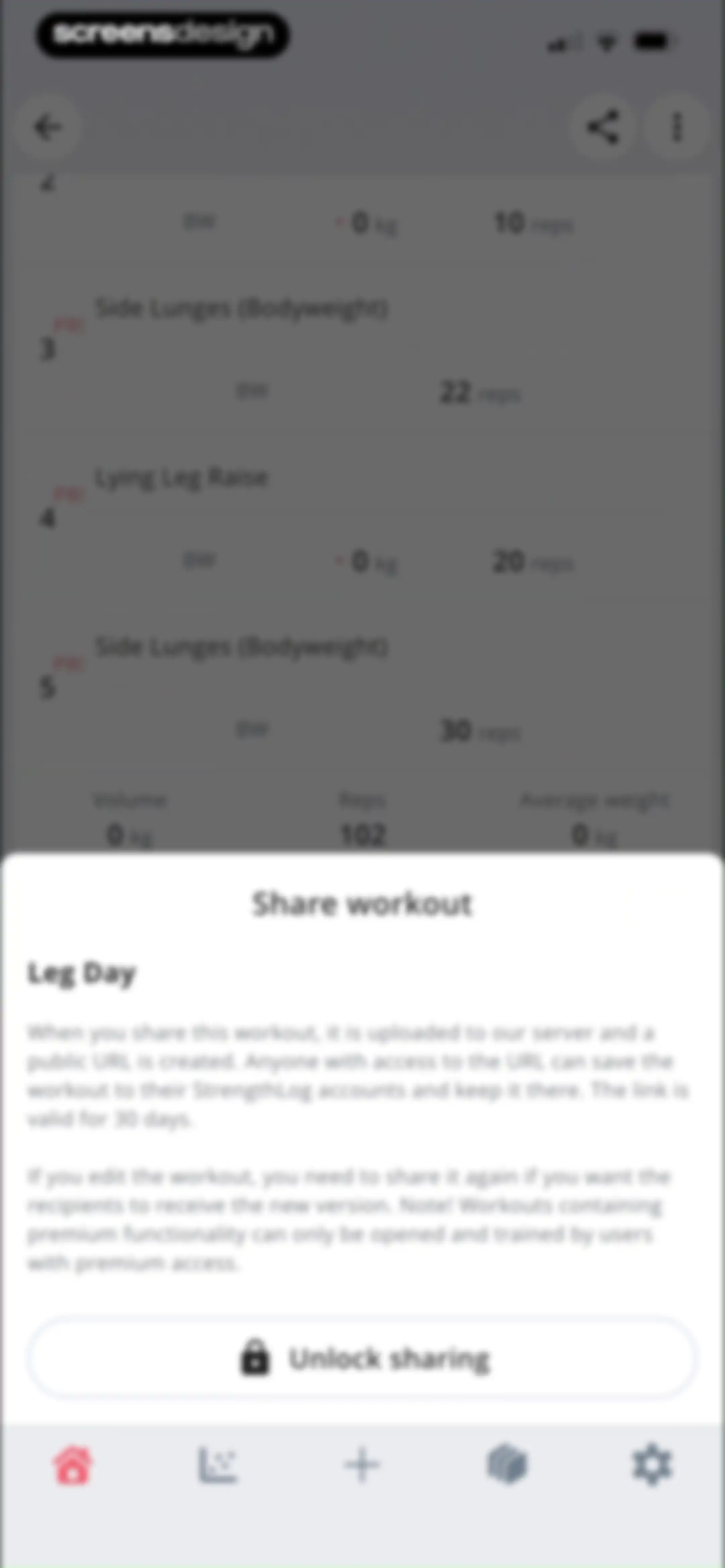 StrengthLog – Workout Tracker screen 50