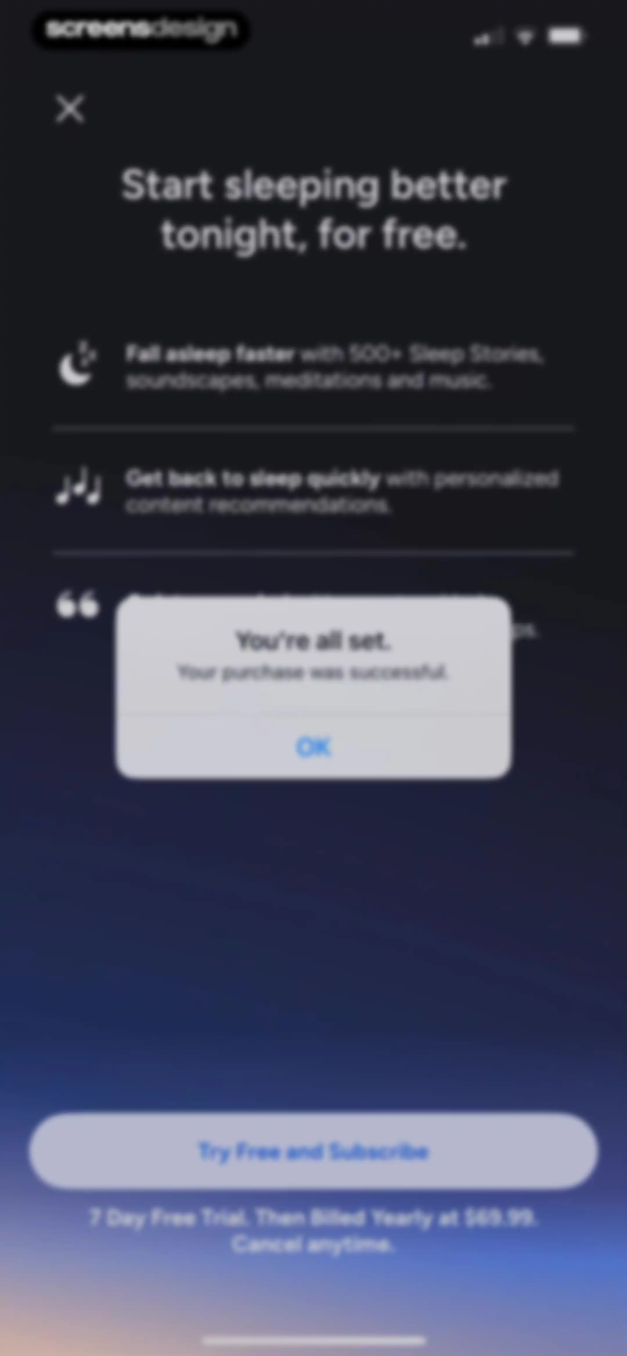 Calm Sleep - Rest & Relax screen 23
