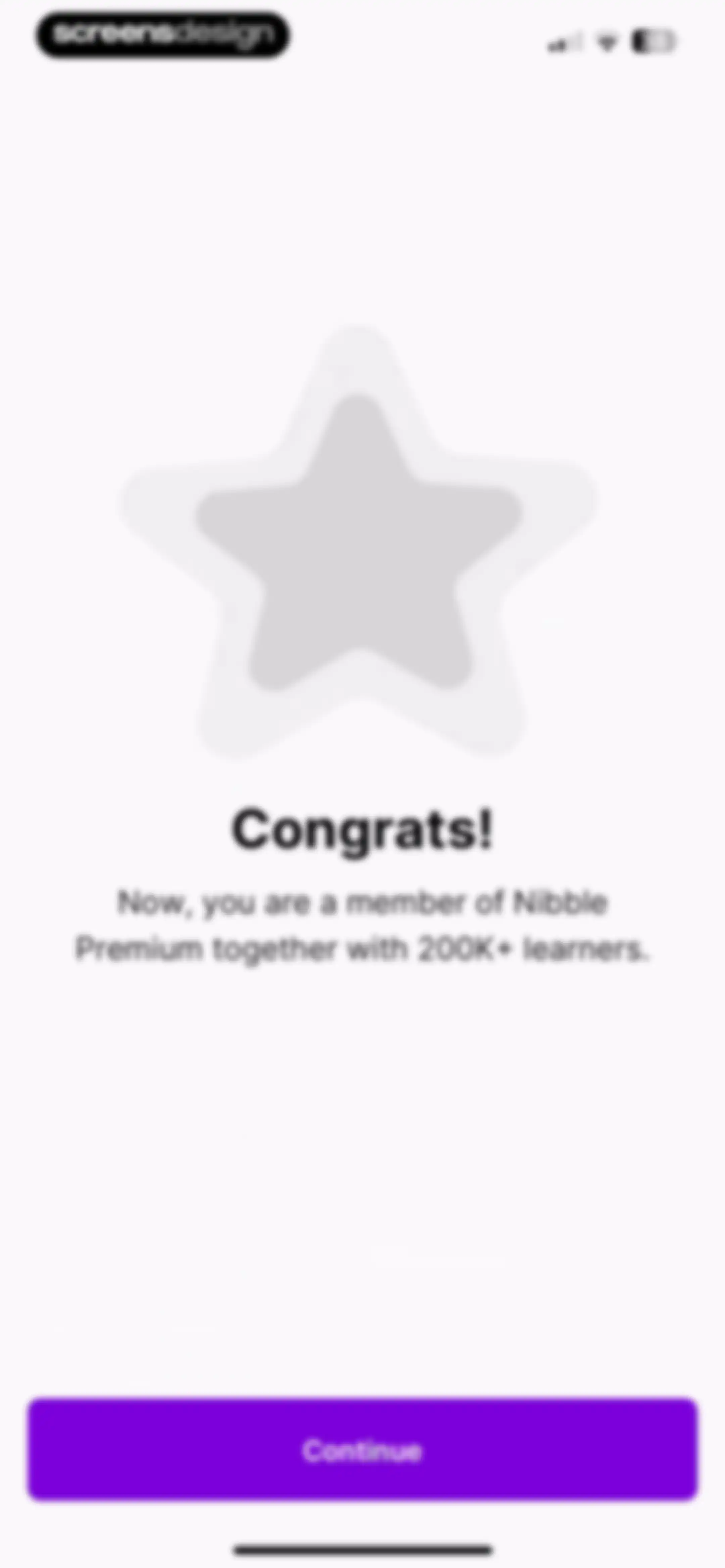 Nibble: Daily Learning & Quiz screen 53