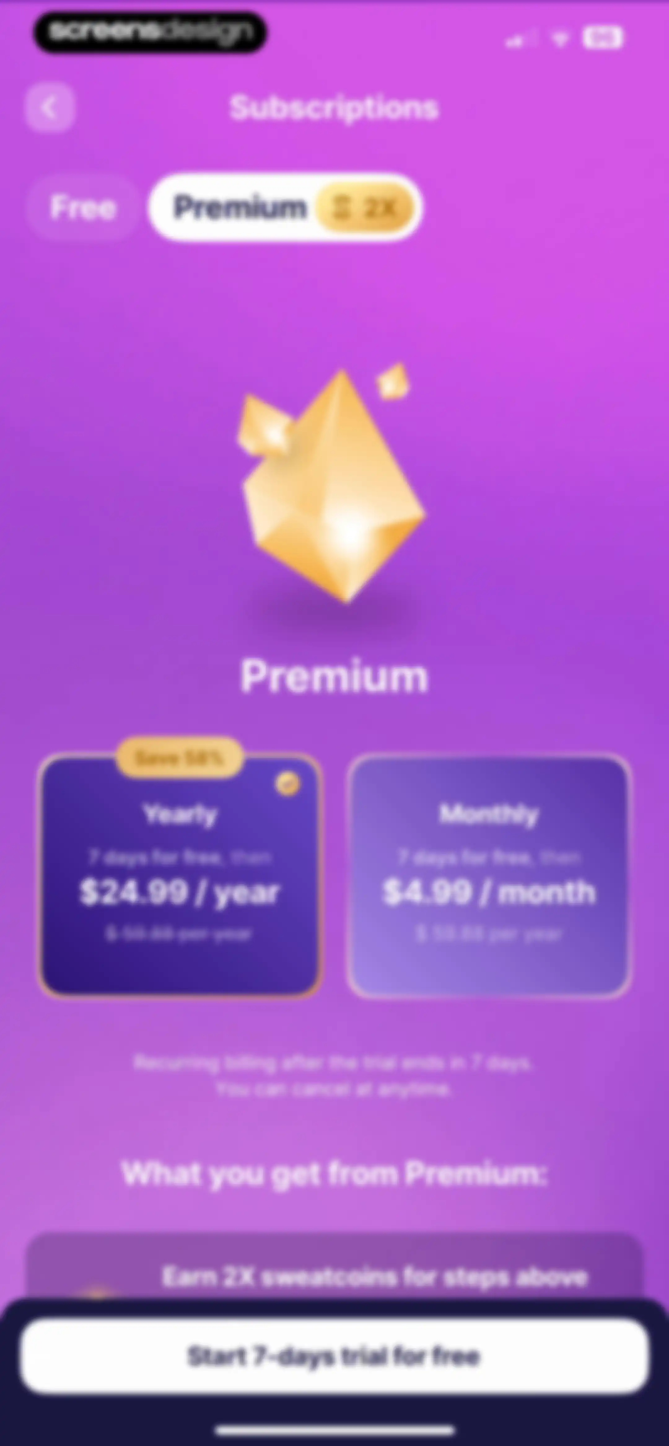Sweatcoin Walking Step Counter screen 42