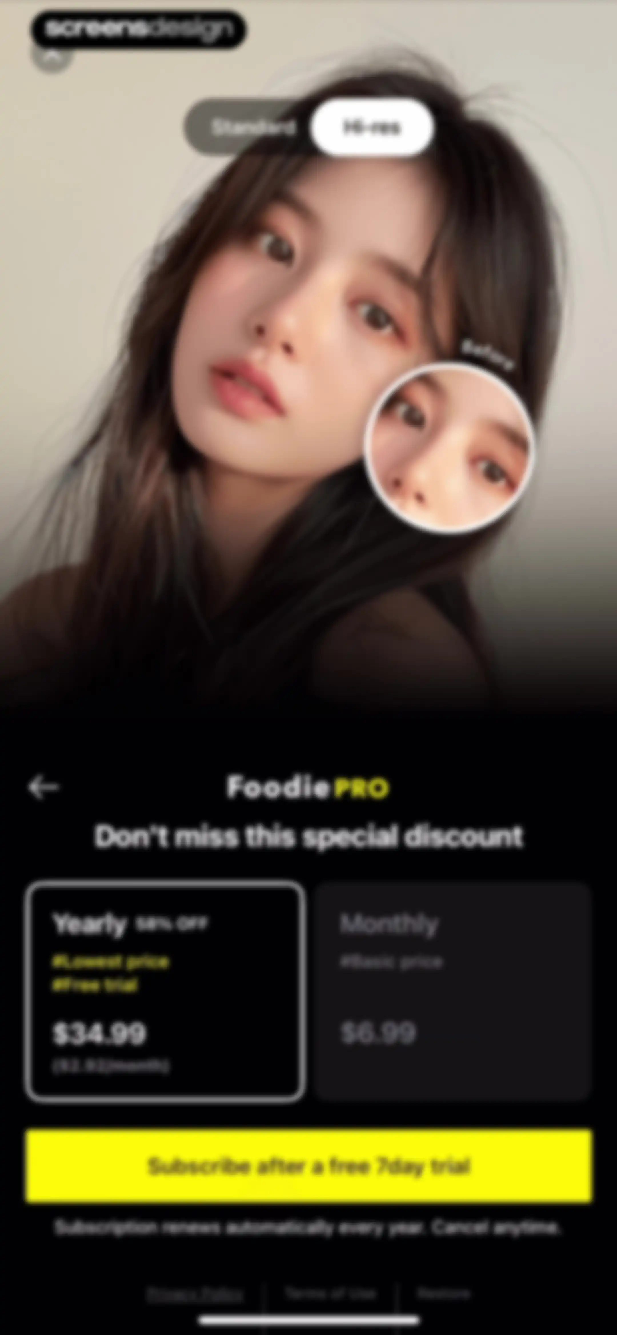 Foodie - Filter & Film Camera screen 11