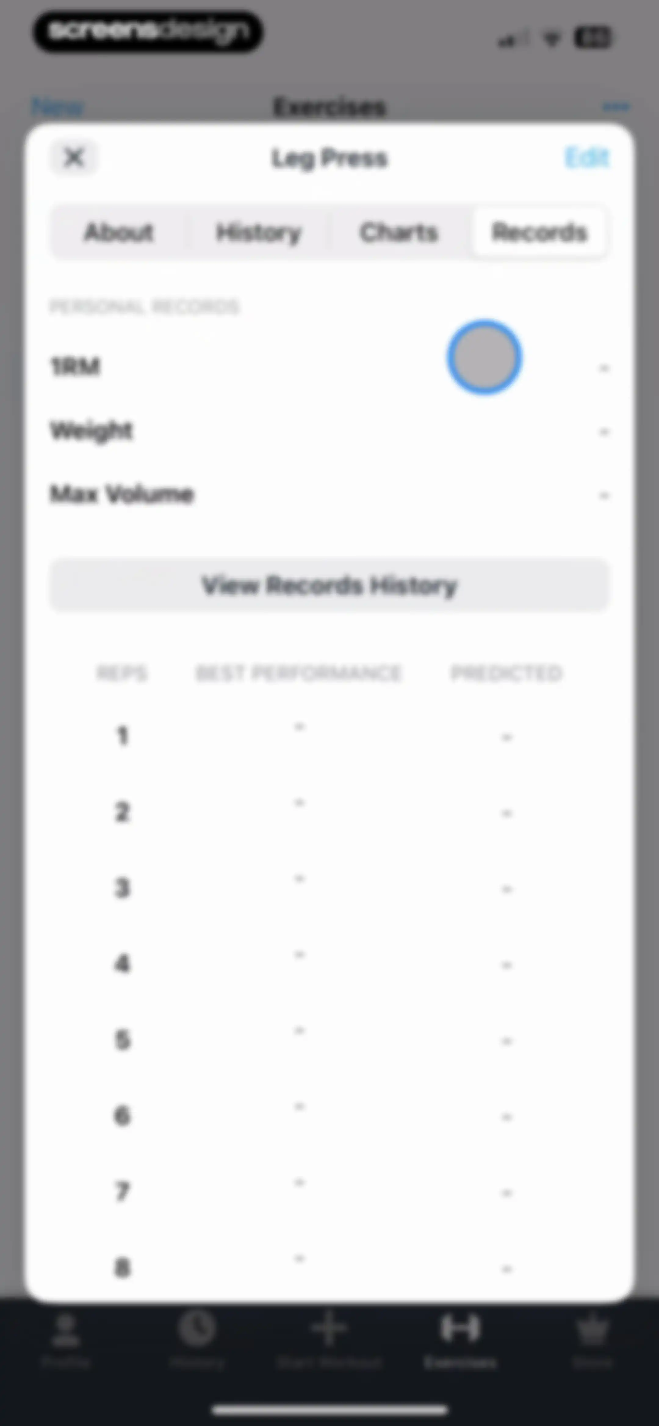 Strong Workout Tracker Gym Log screen 85