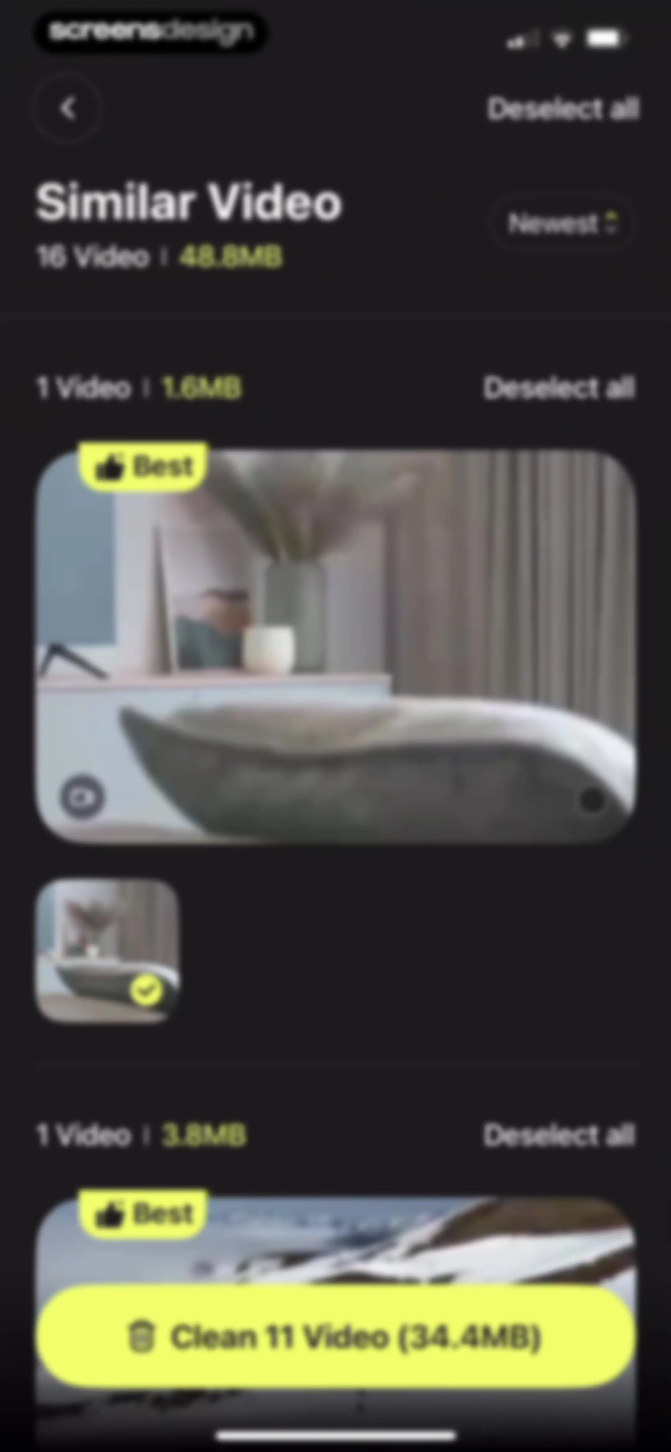 Lumi Cleaner: storage cleaner screen 38