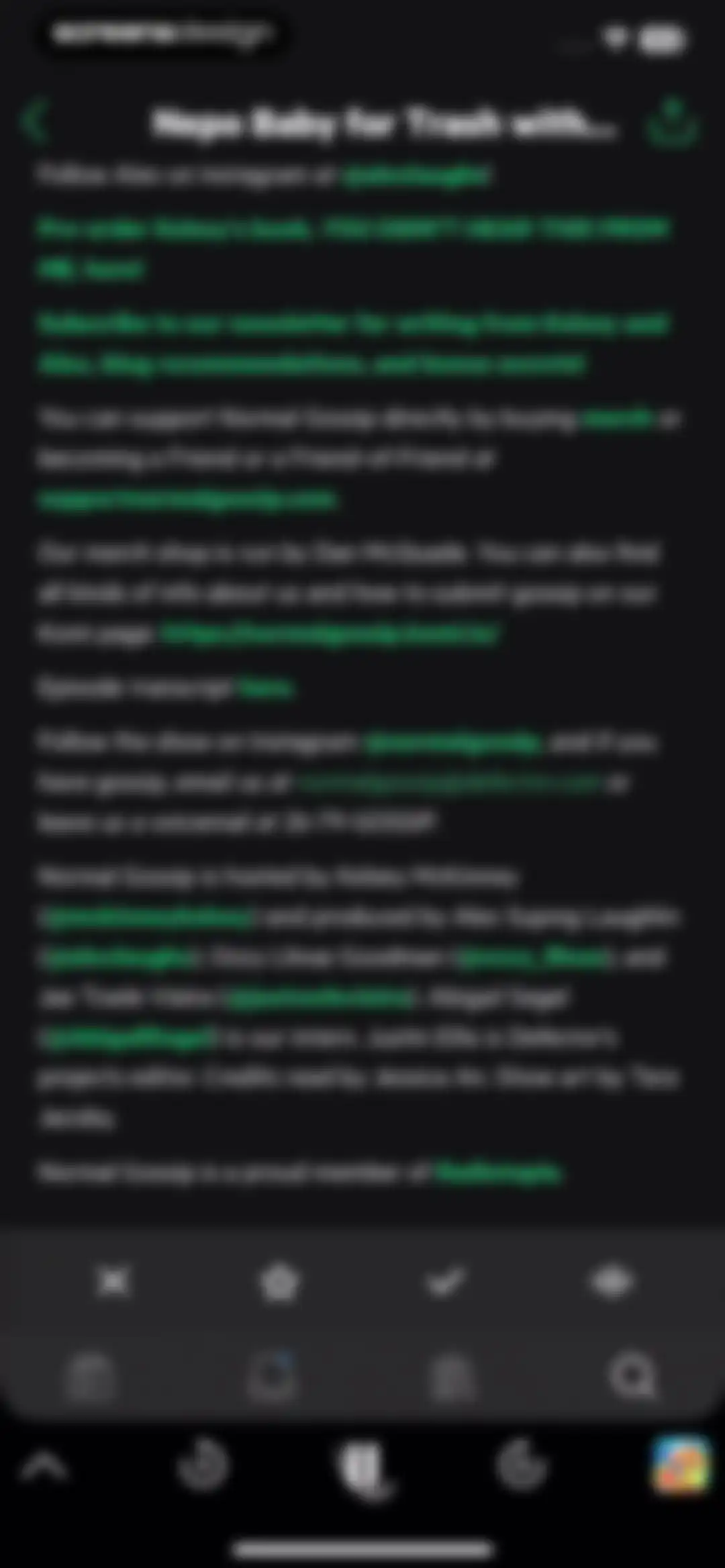 Castro: Podcast App & Player screen 57