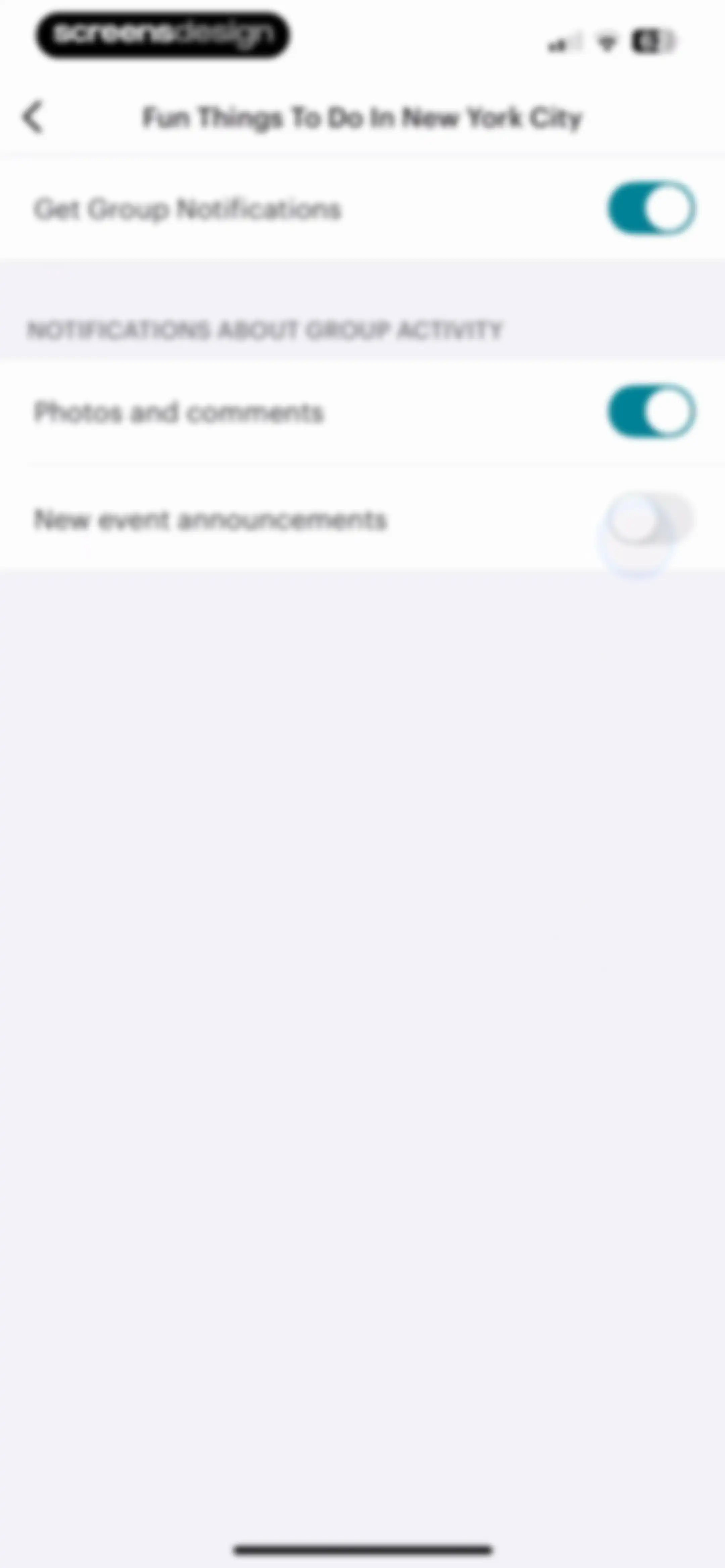 Meetup: Social Events & Groups screen 114