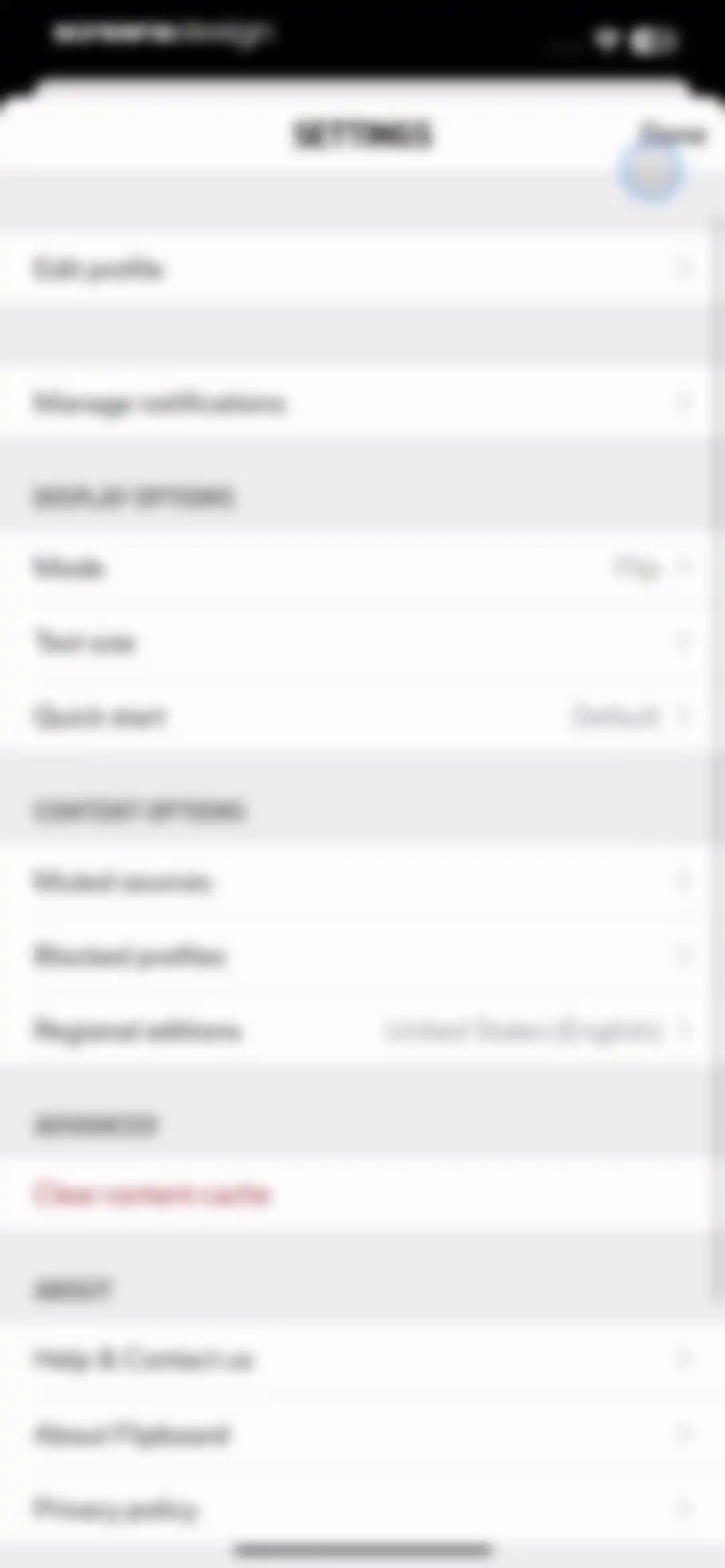 Flipboard: The Social Magazine screen 167