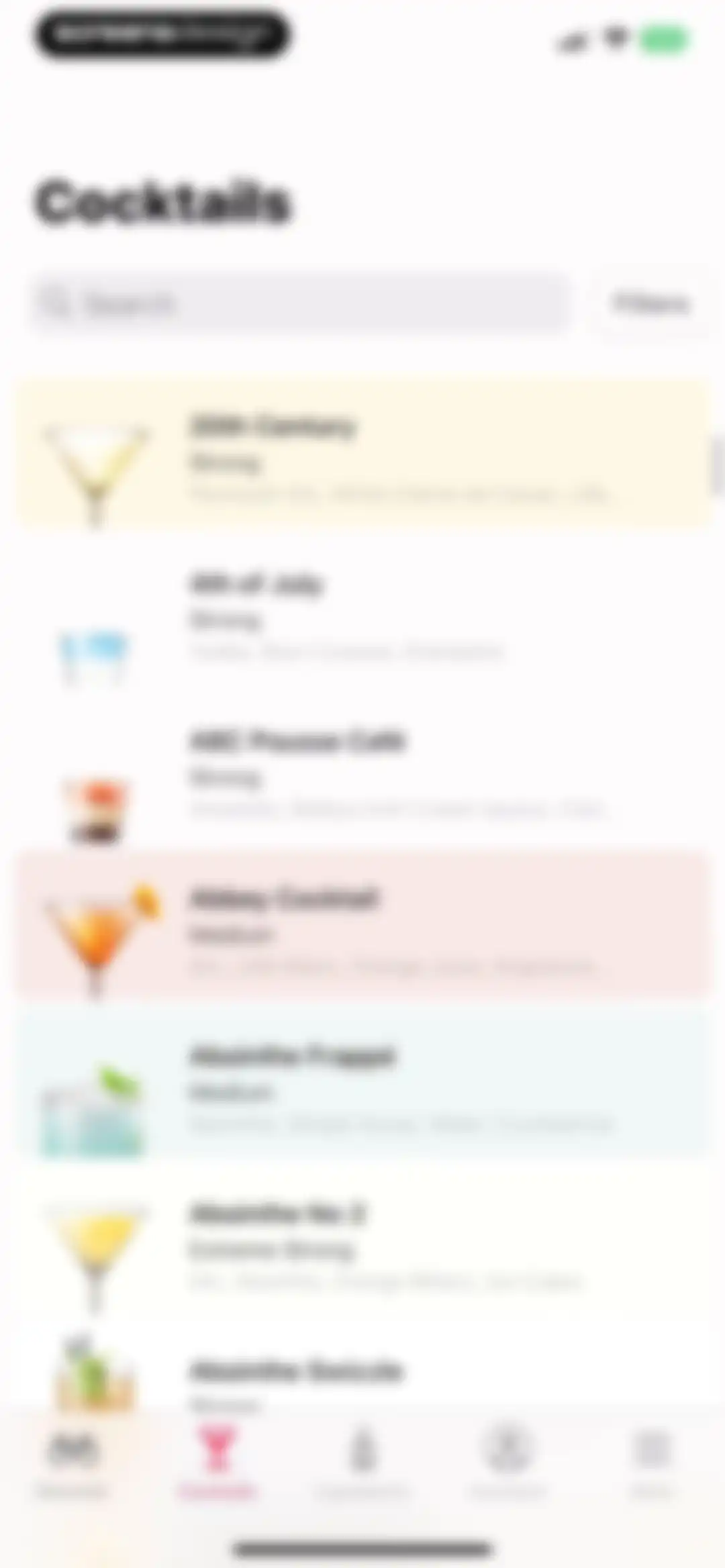 Cocktail Flow - Drink Recipes screen 23