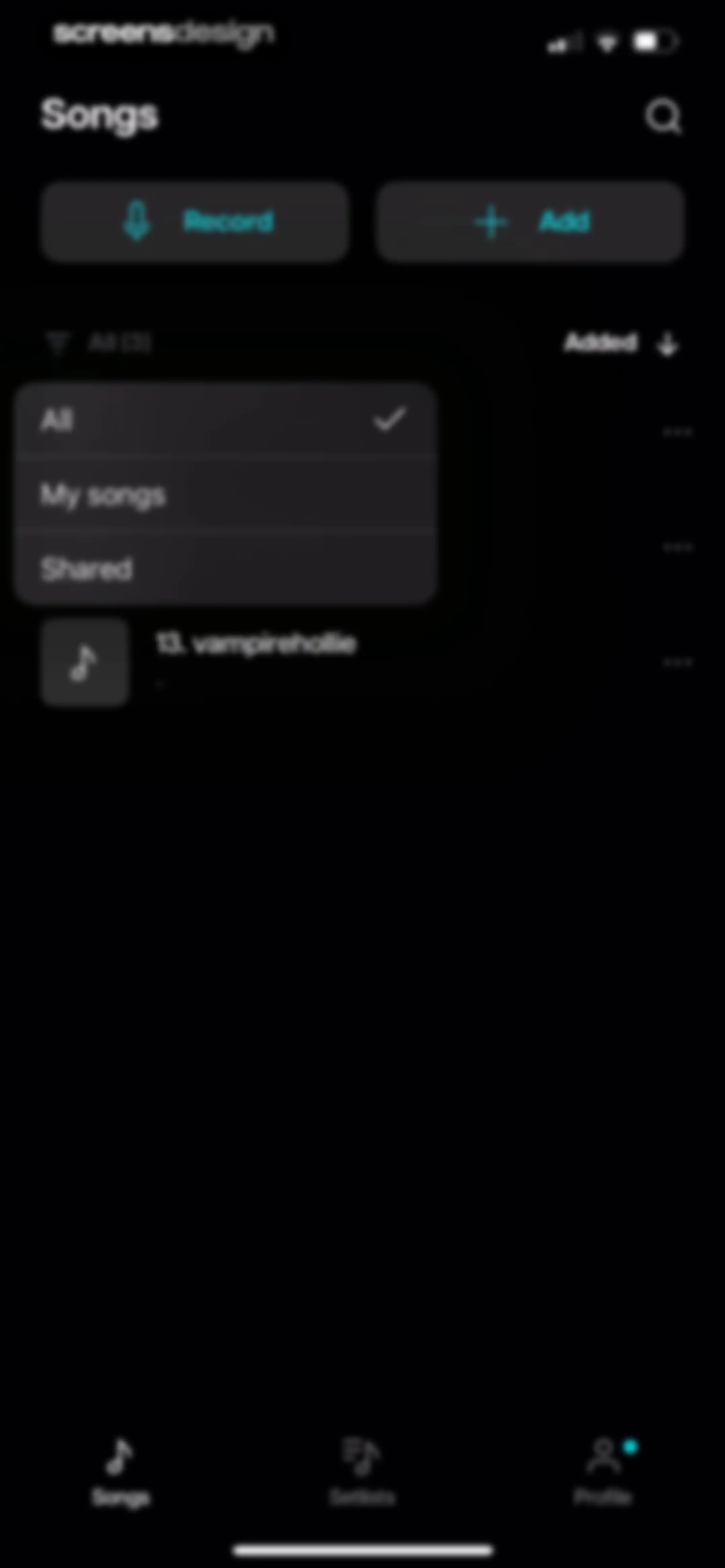 Moises: The Musician's App screen 55