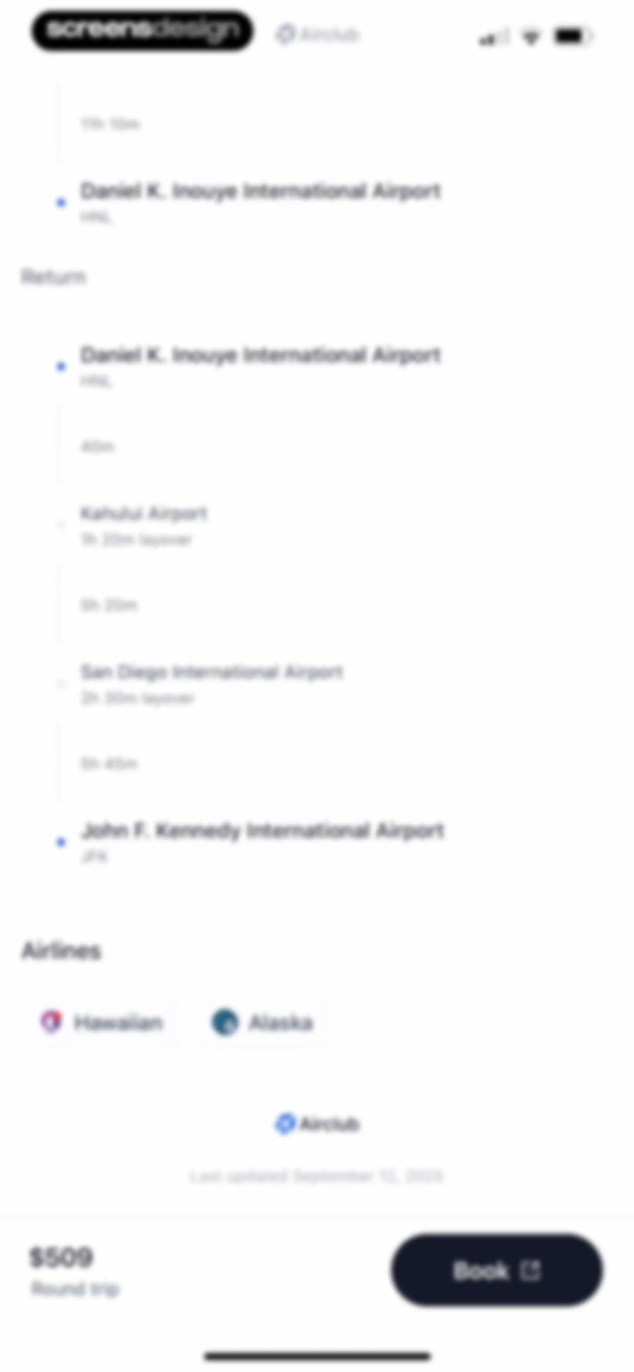 Airclub - Flight Deals screen 65