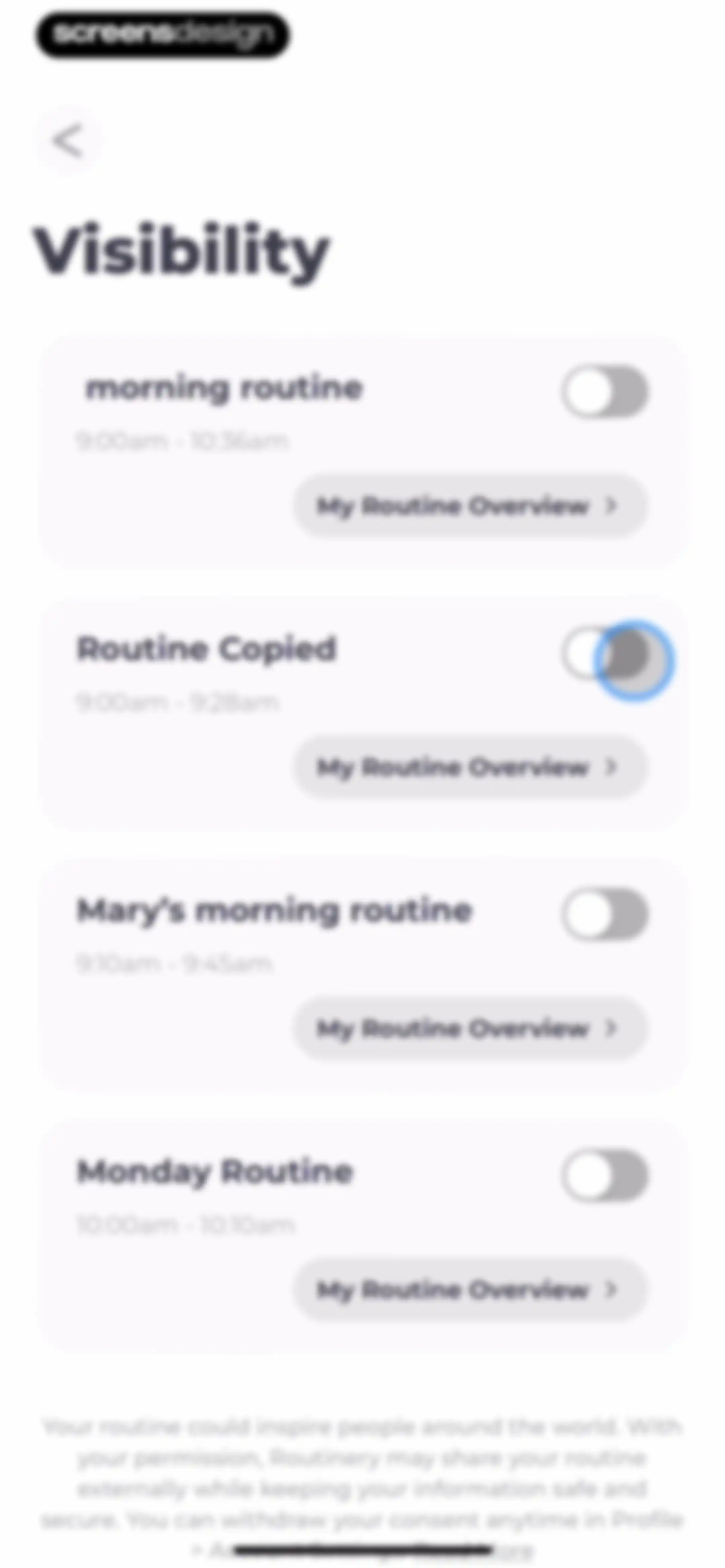 Routine Planner, Habit Tracker screen 121