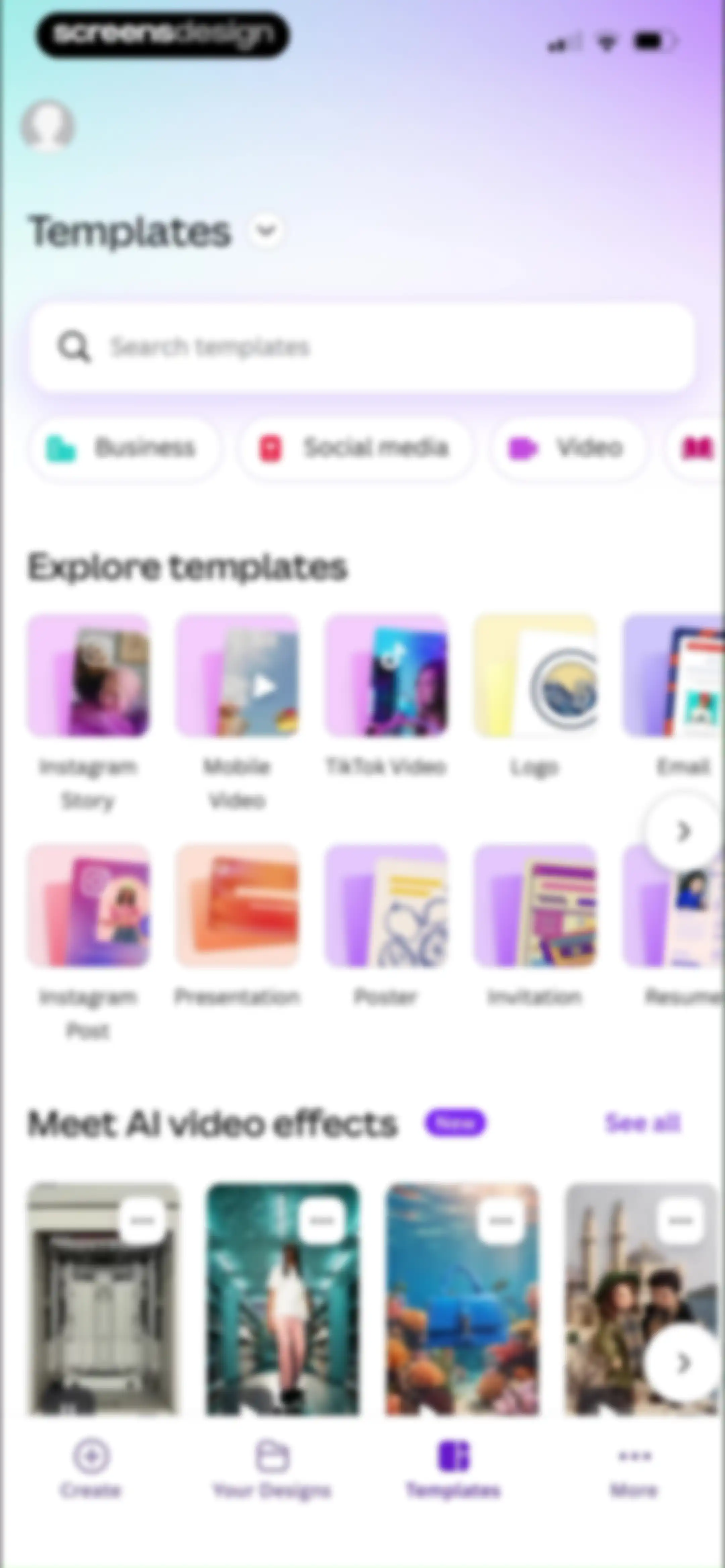 Canva: AI Video & Photo Editor screen 156