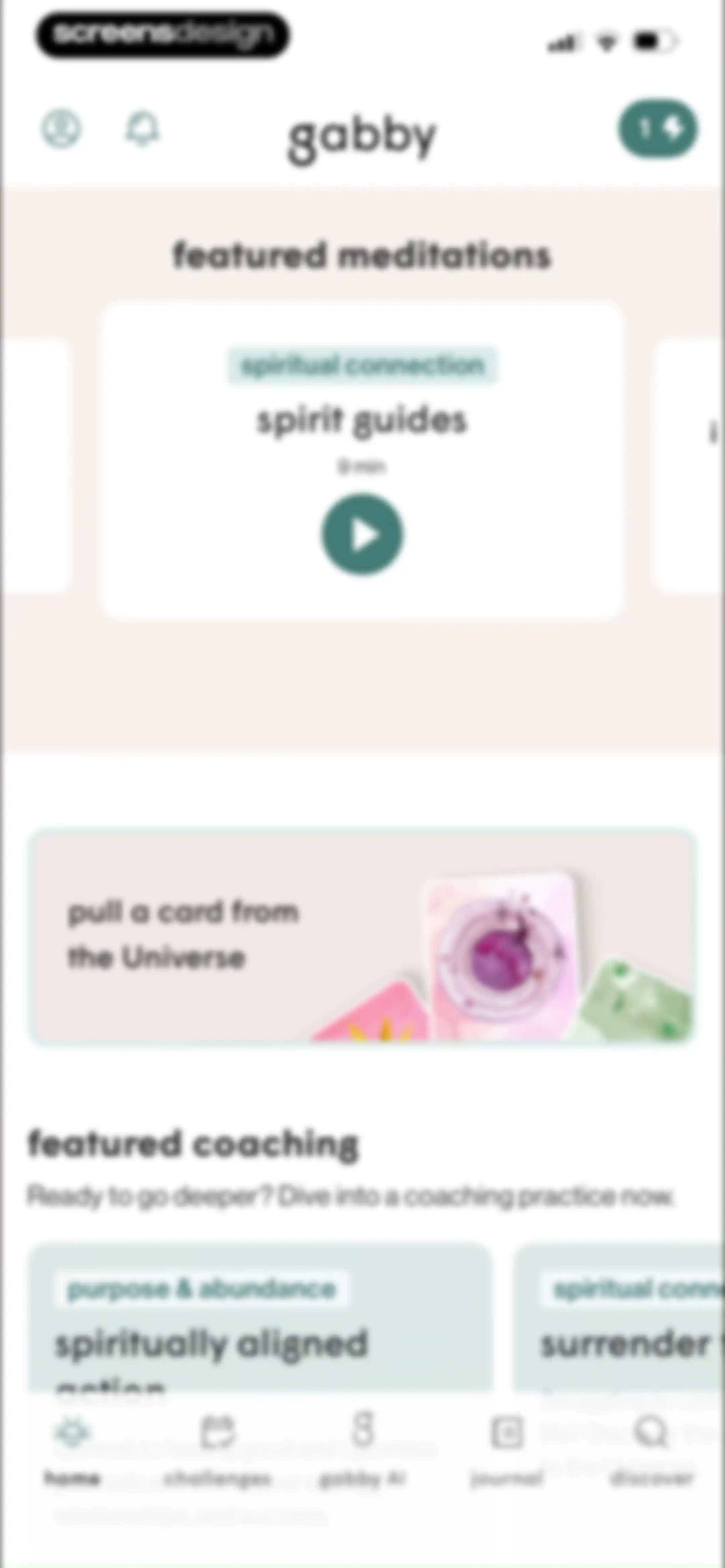 Gabby - Coaching & Meditation screen 42