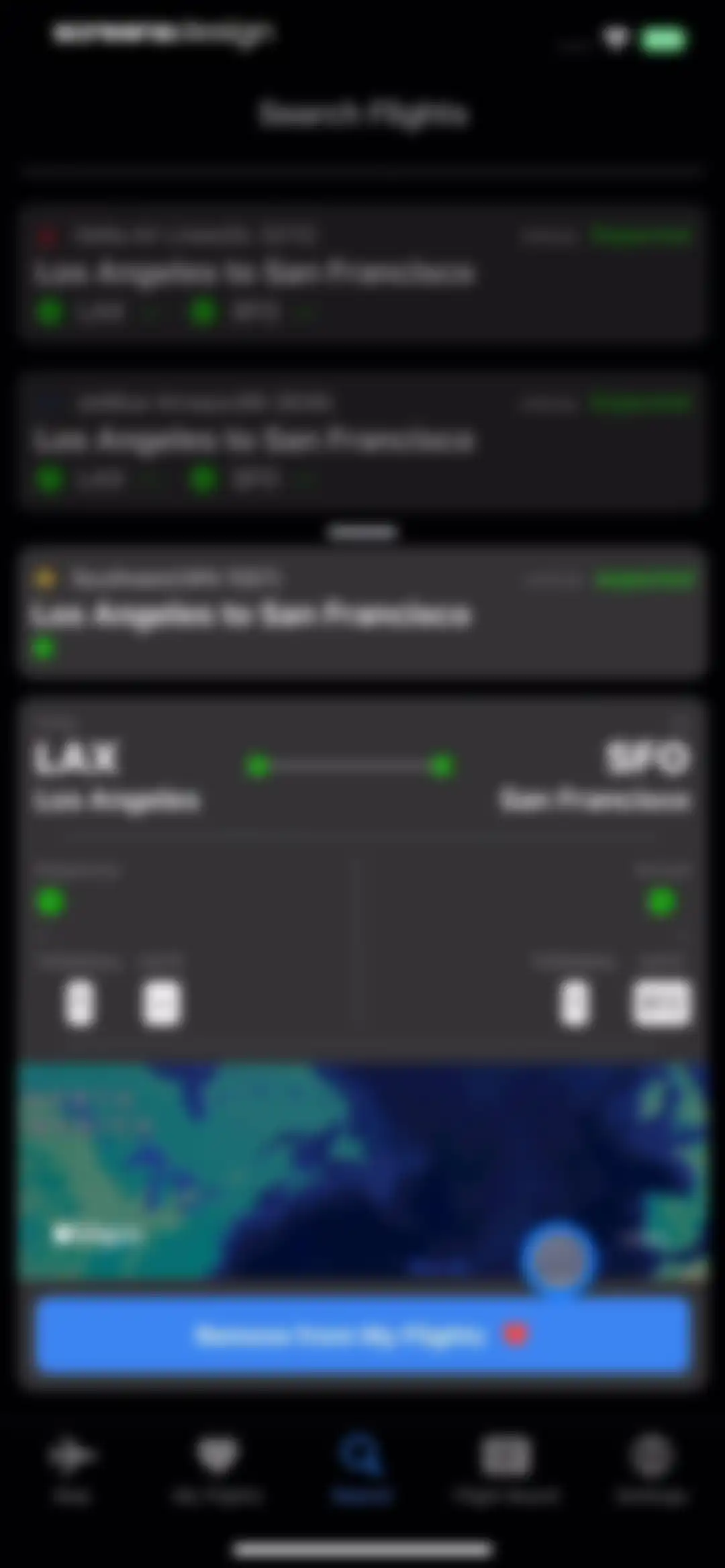 Flight Tracker Live screen 22