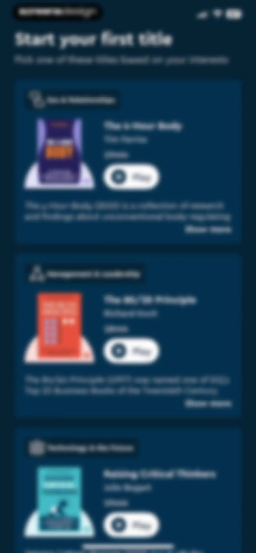 Blinkist: Book Summaries Daily screen 15