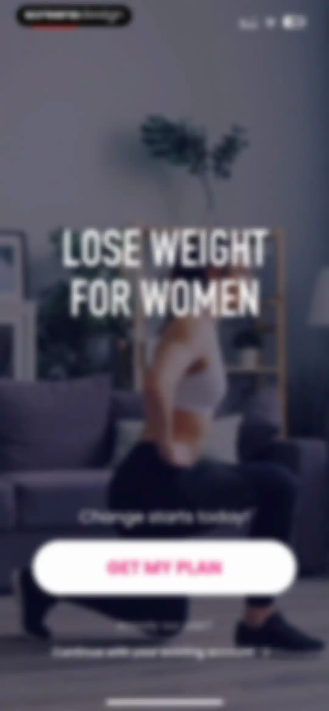 Lose Weight for Women at Home screen 2
