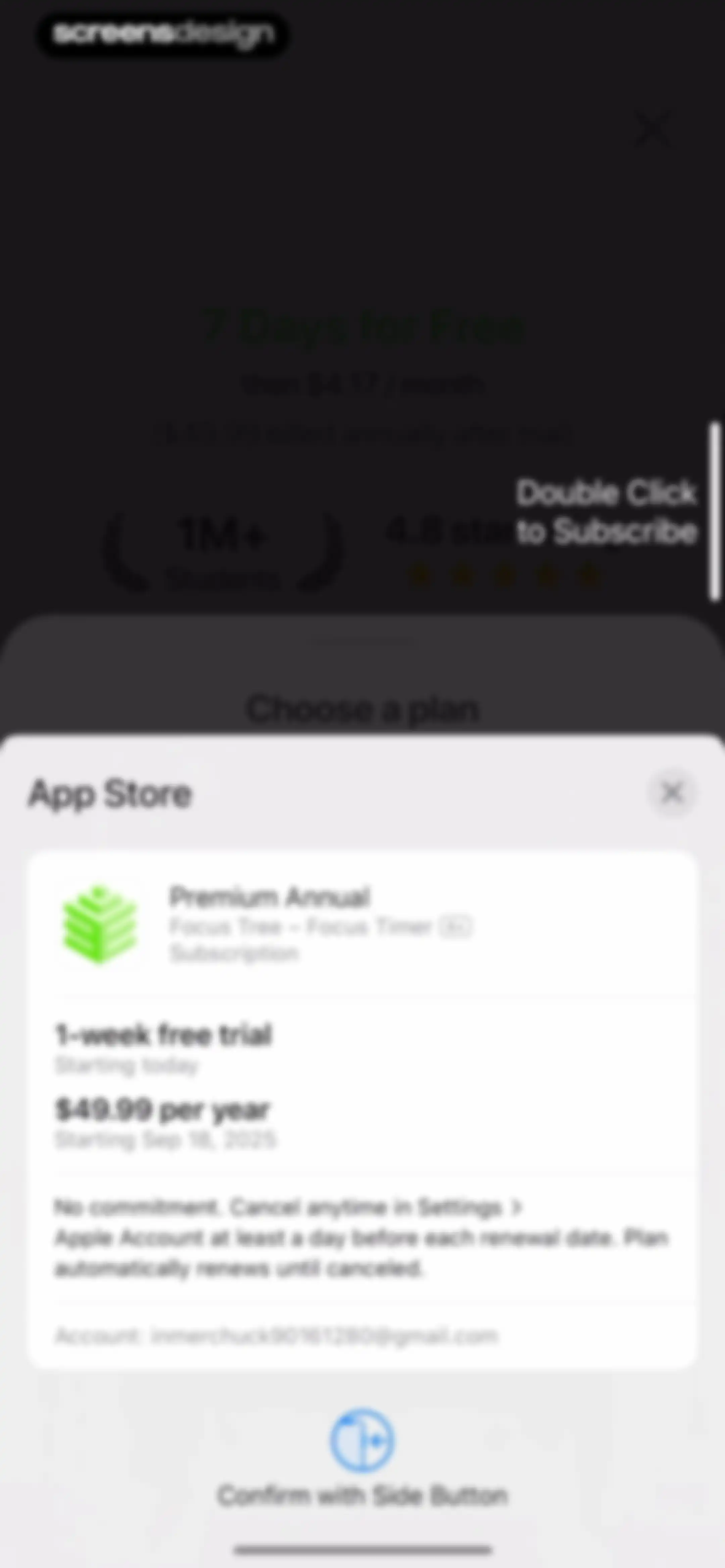 Focus Tree: Timer & Flashcards screen 24
