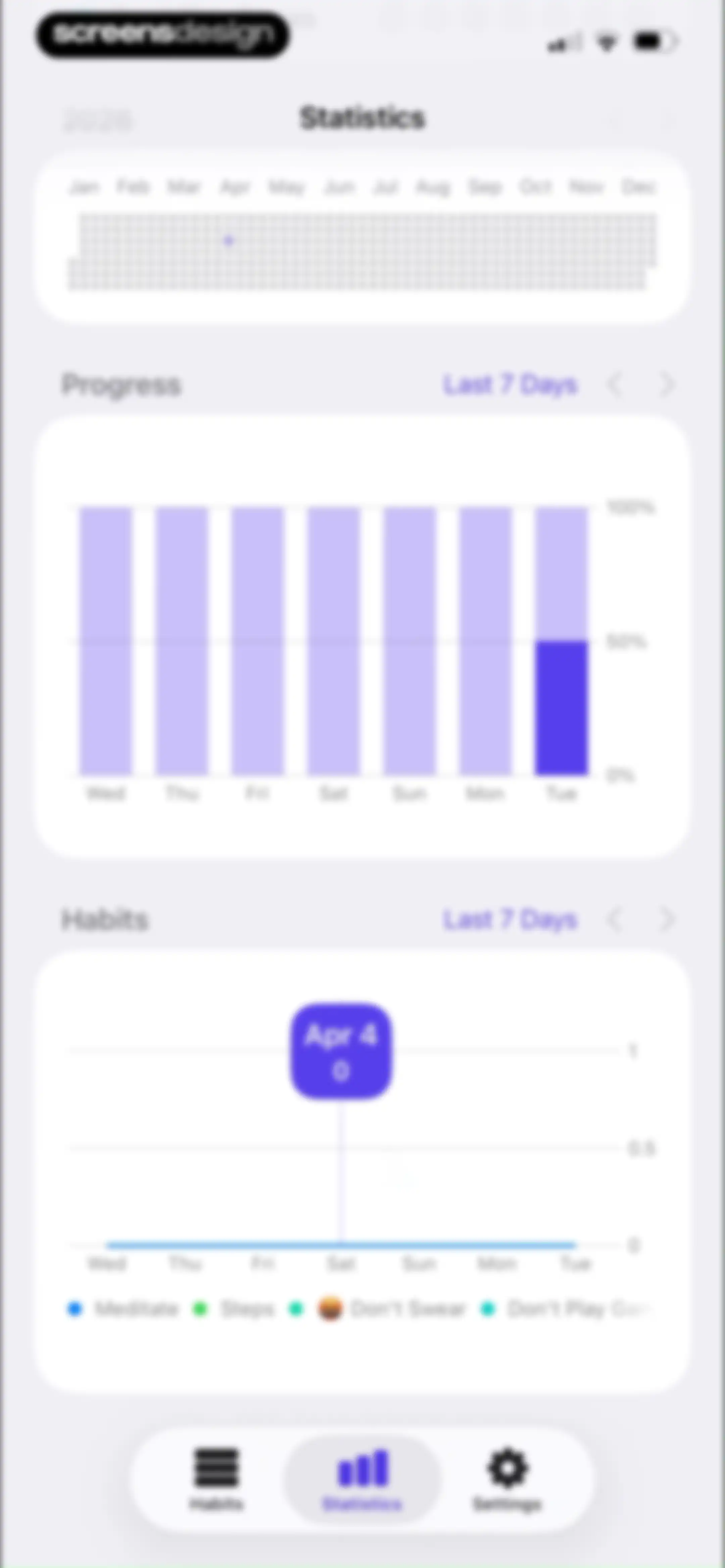 Grit: Daily Habit Tracker screen 104