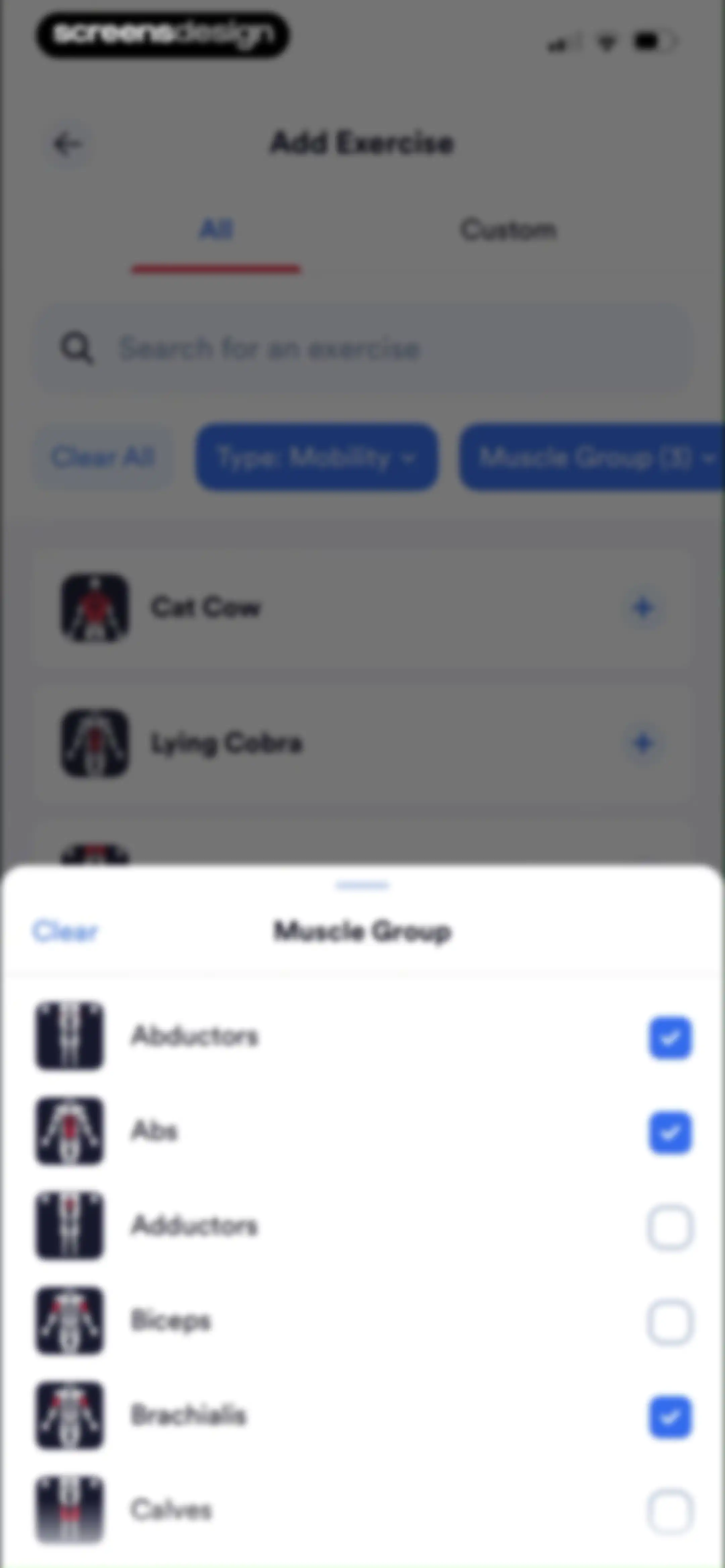 Caliber: Strength Training screen 65