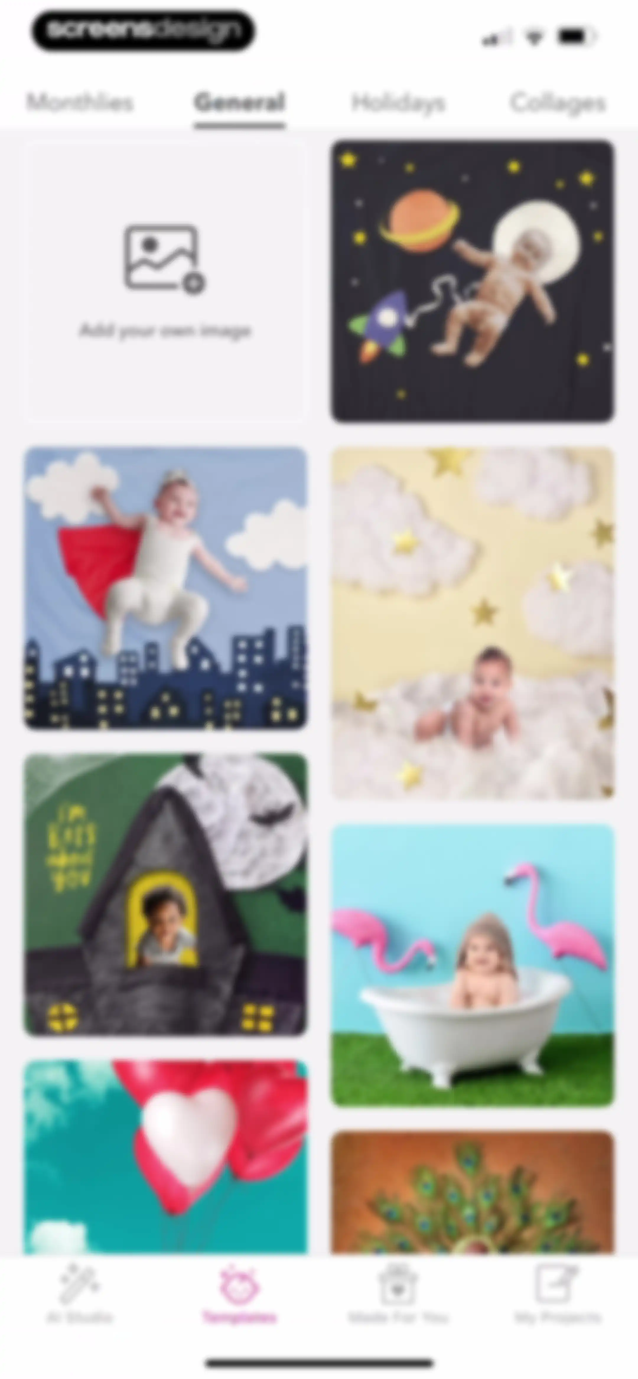 Precious - Baby Photo Art screen 86