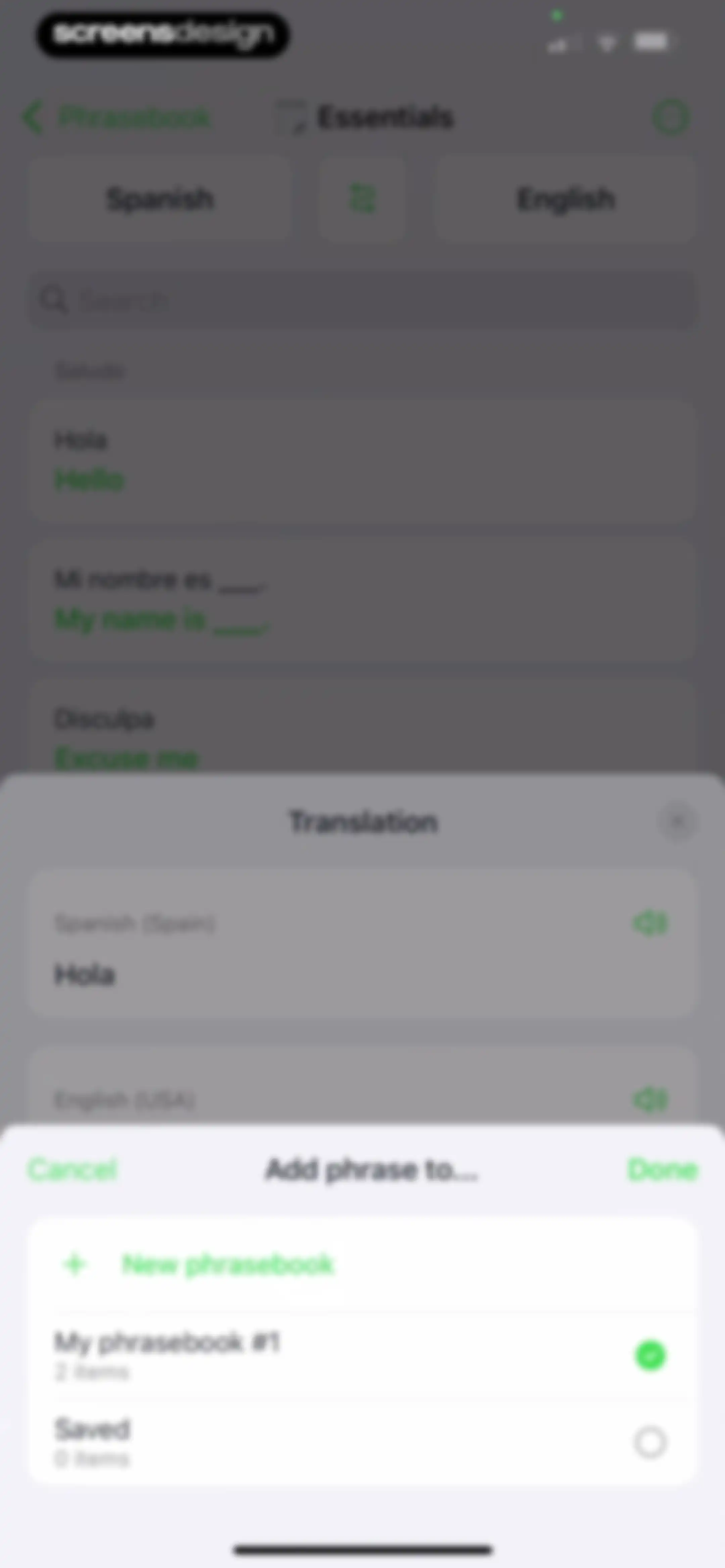 iTranslate Translator screen 67